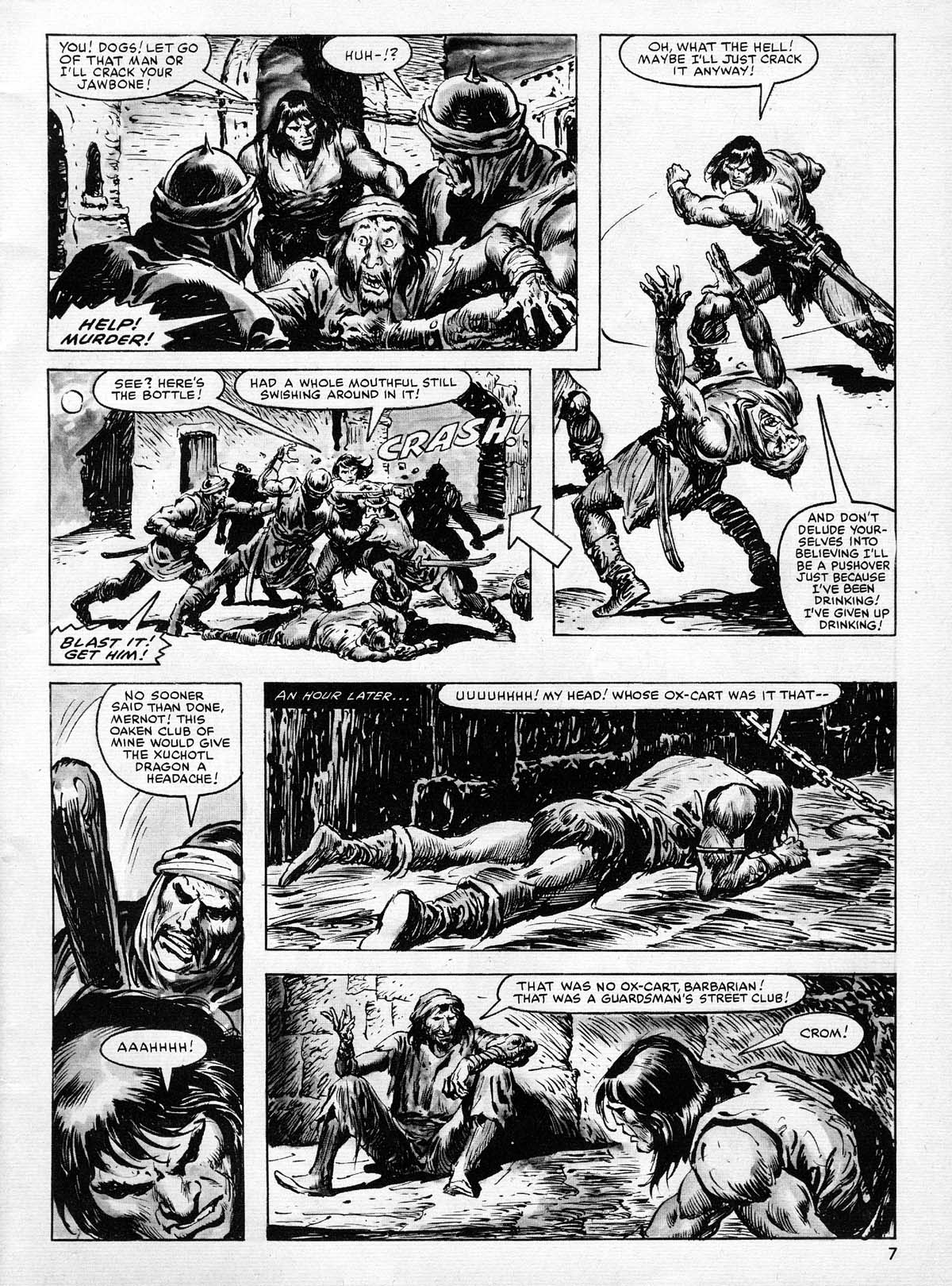 Read online The Savage Sword Of Conan comic -  Issue #77 - 7