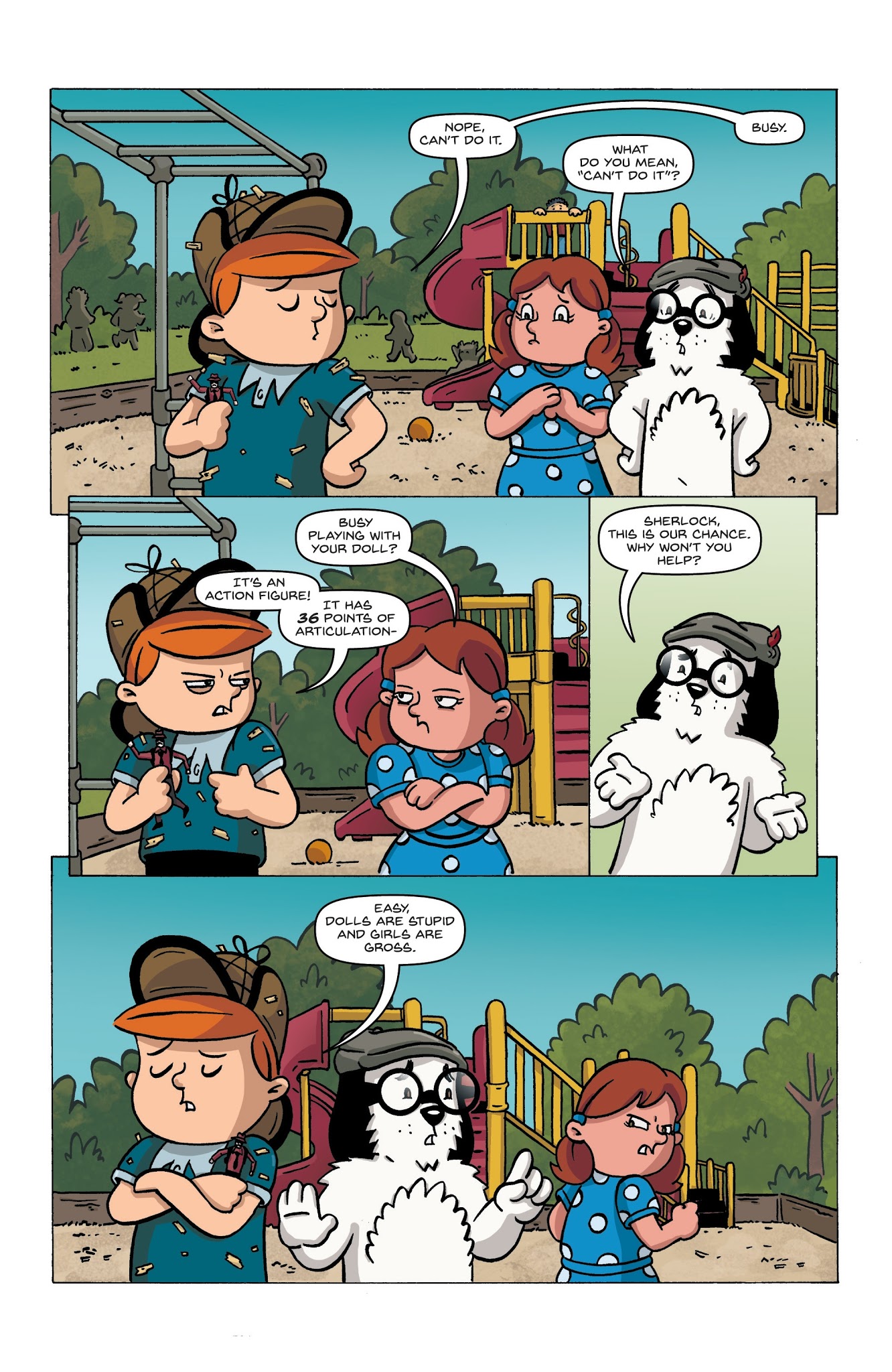Read online Kid Sherlock comic -  Issue #2 - 10