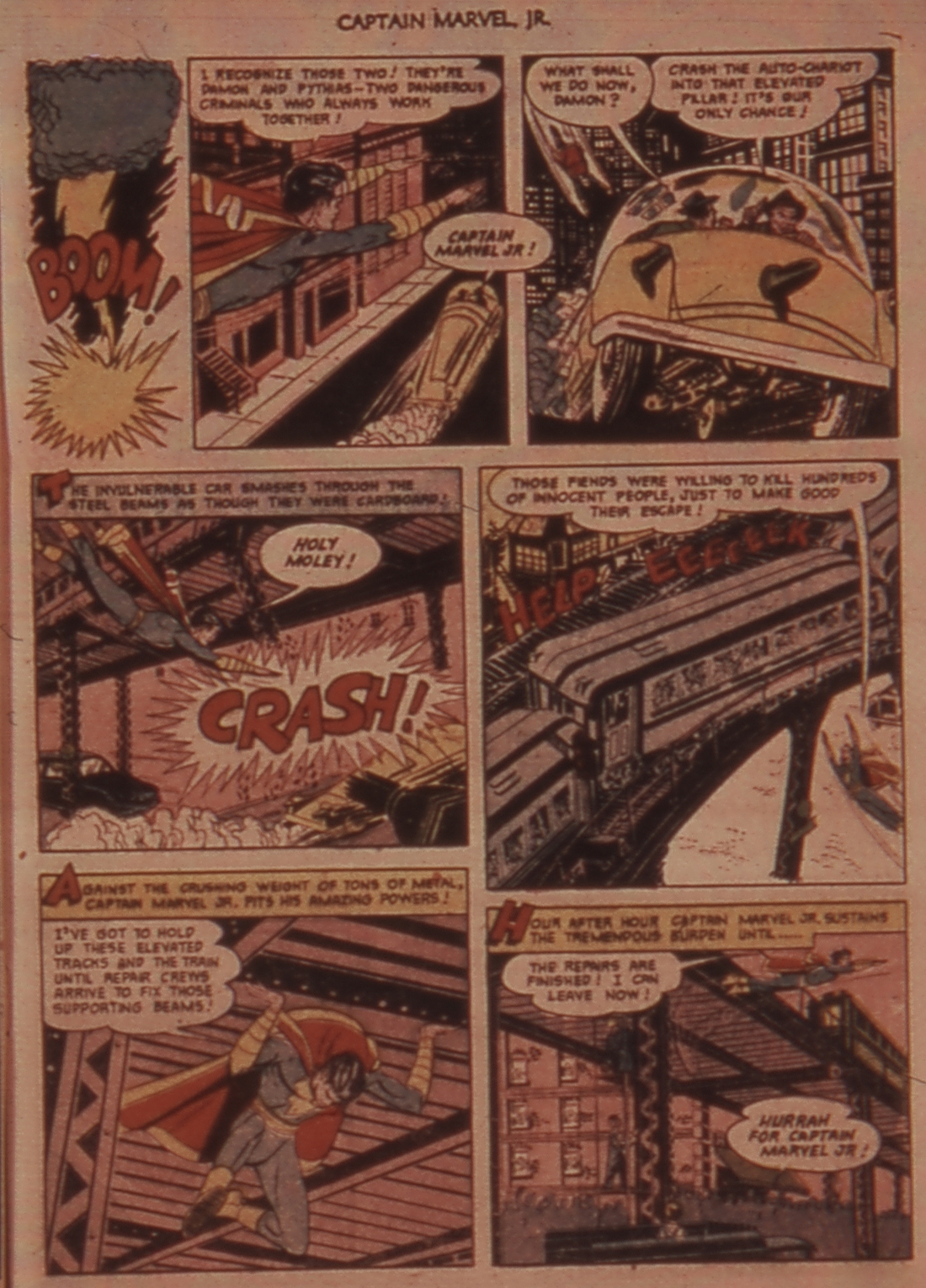 Read online Captain Marvel, Jr. comic -  Issue #98 - 9