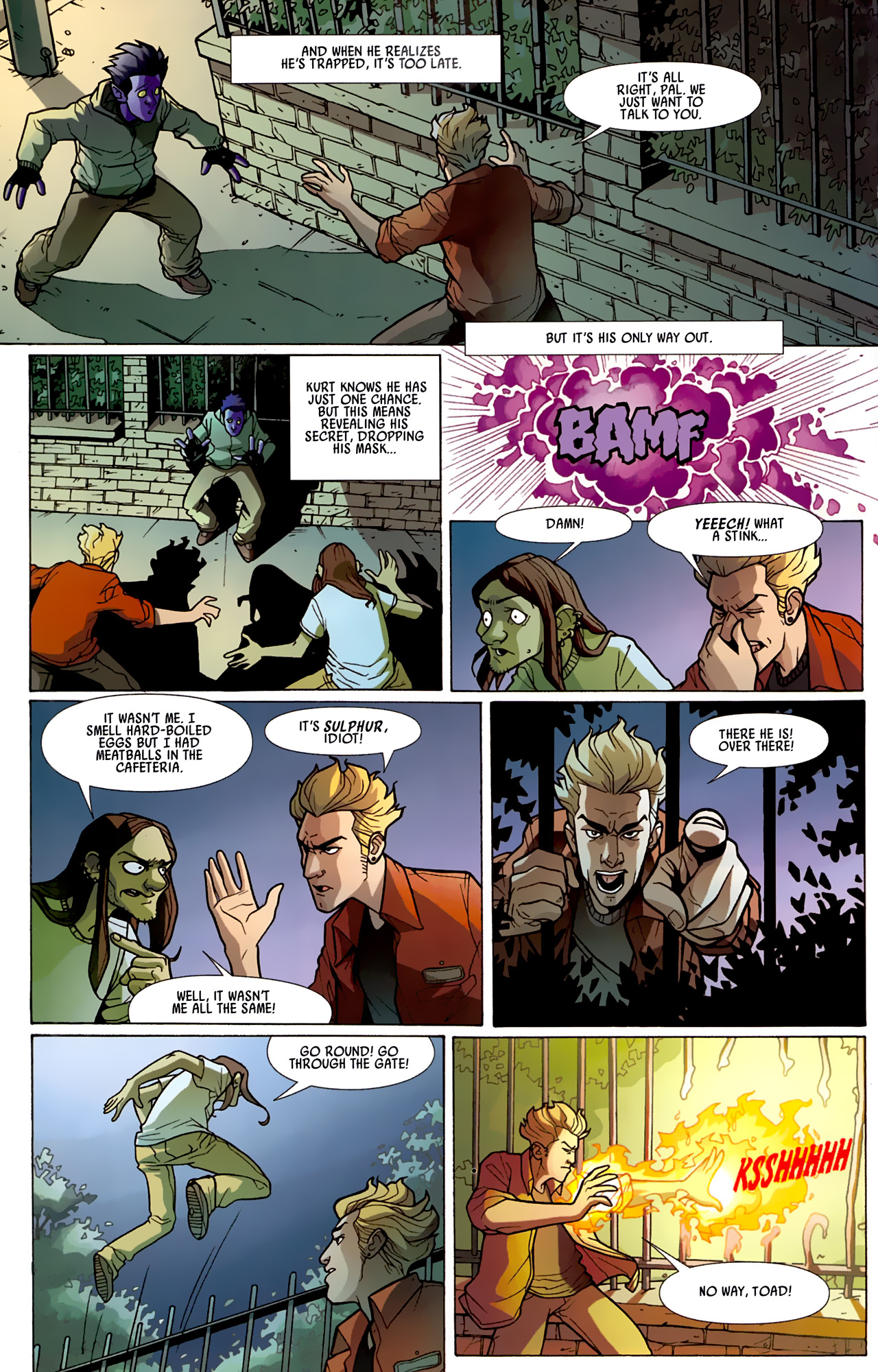 Read online X-Campus comic -  Issue #2 - 20