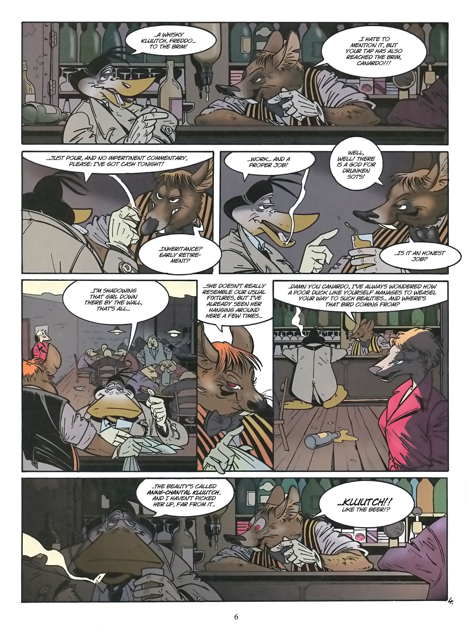 Read online Une enquête de l'inspecteur Canardo comic -  Issue #9 - 7