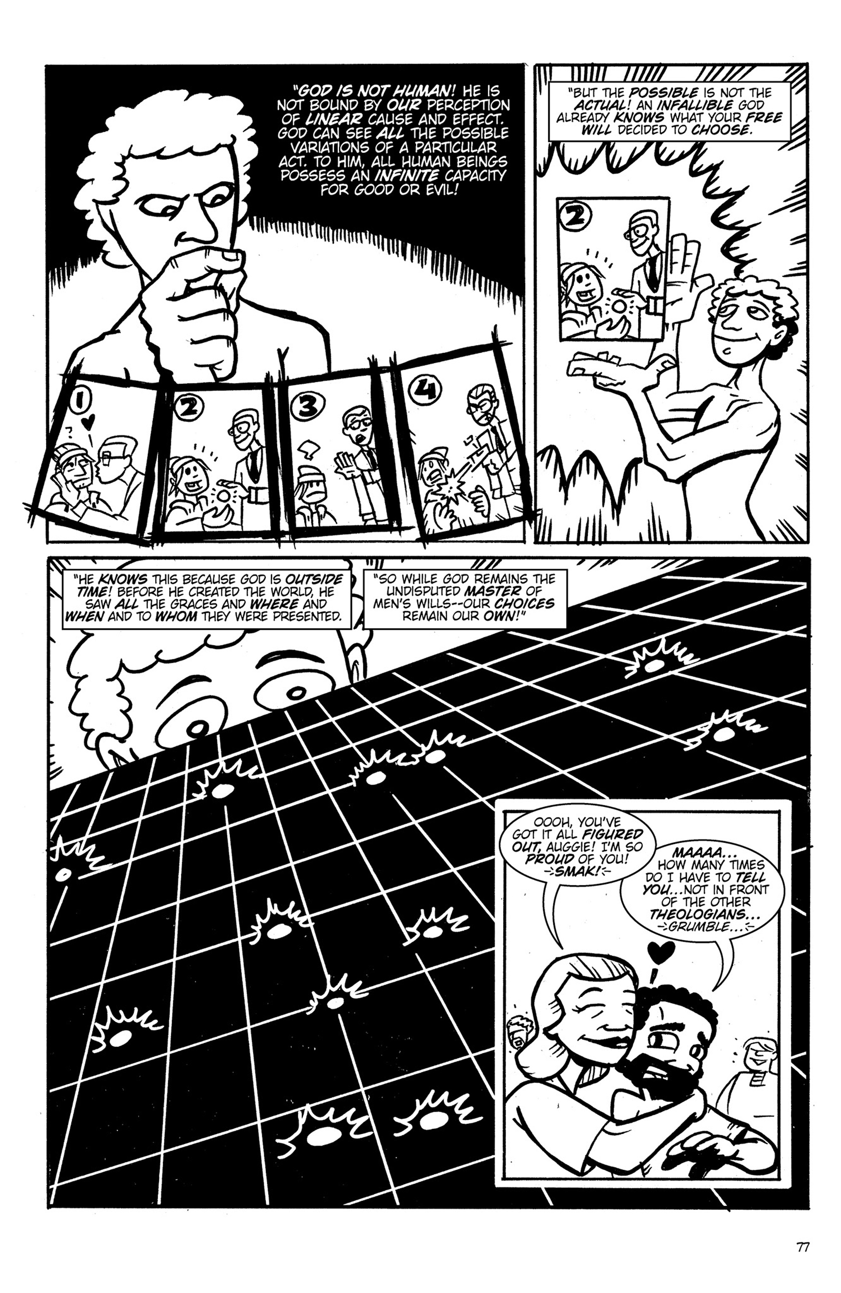 Read online Action Philosophers! comic -  Issue #Action Philosophers! TPB (Part 1) - 77