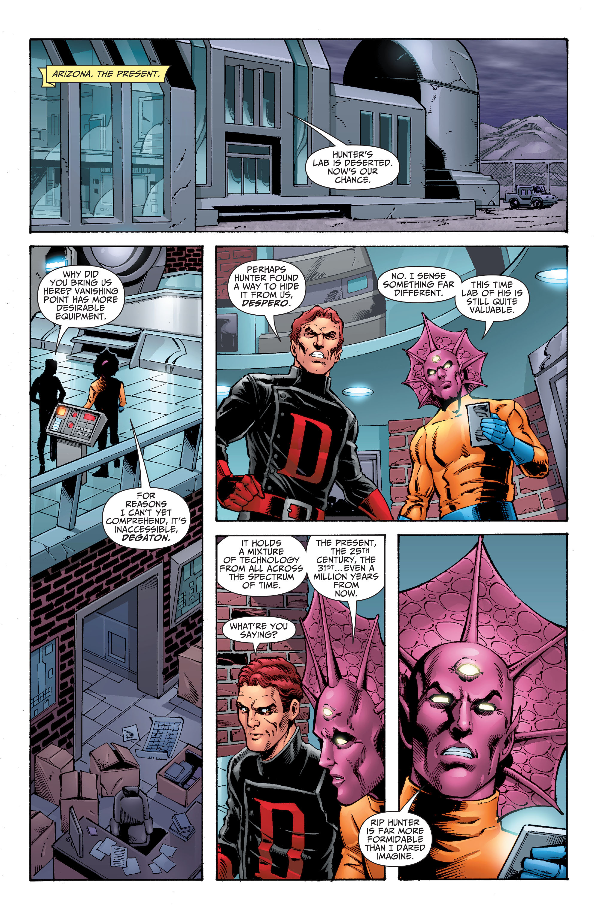 Read online Time Masters: Vanishing Point comic -  Issue #1 - 15