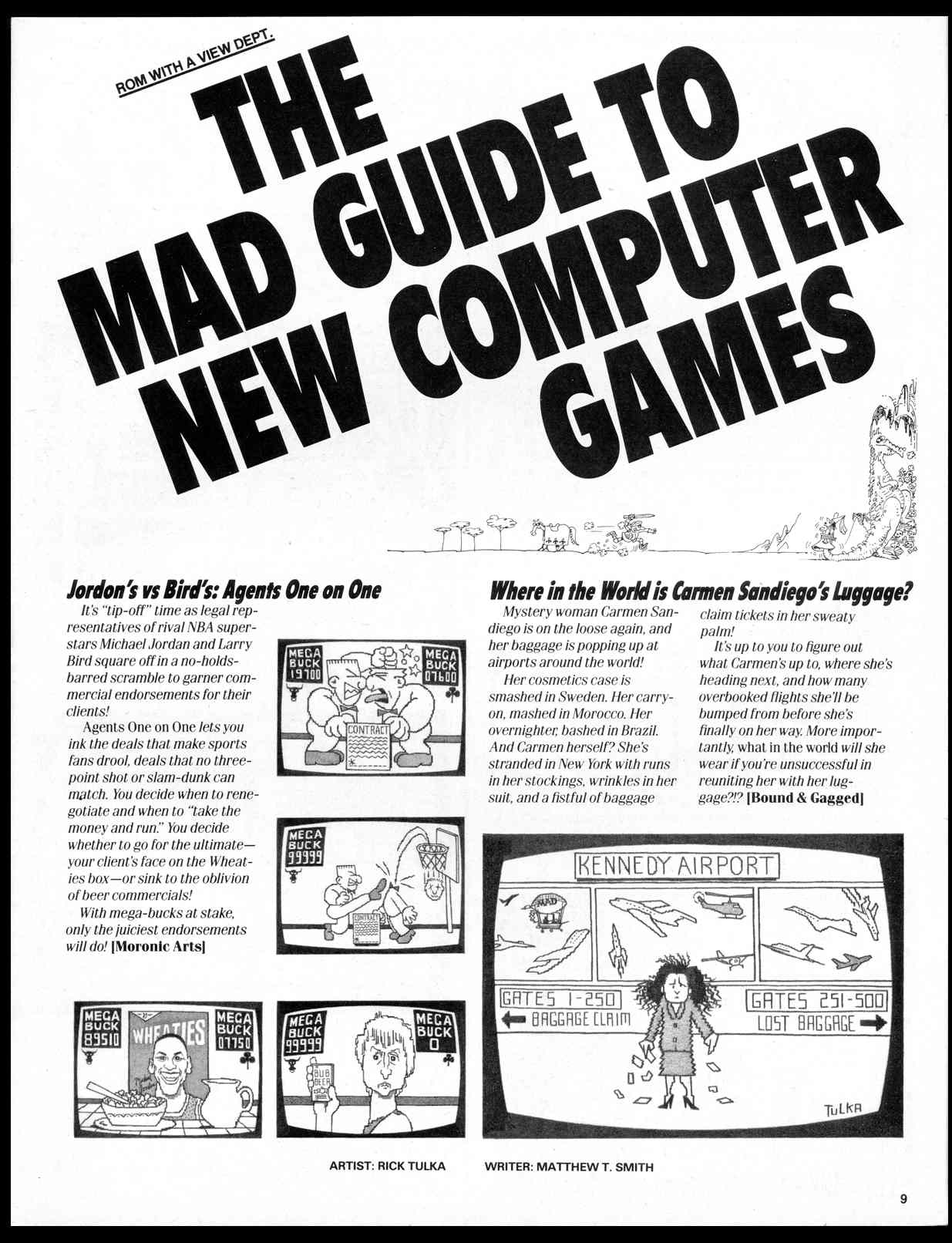 Read online MAD comic -  Issue #292 - 11