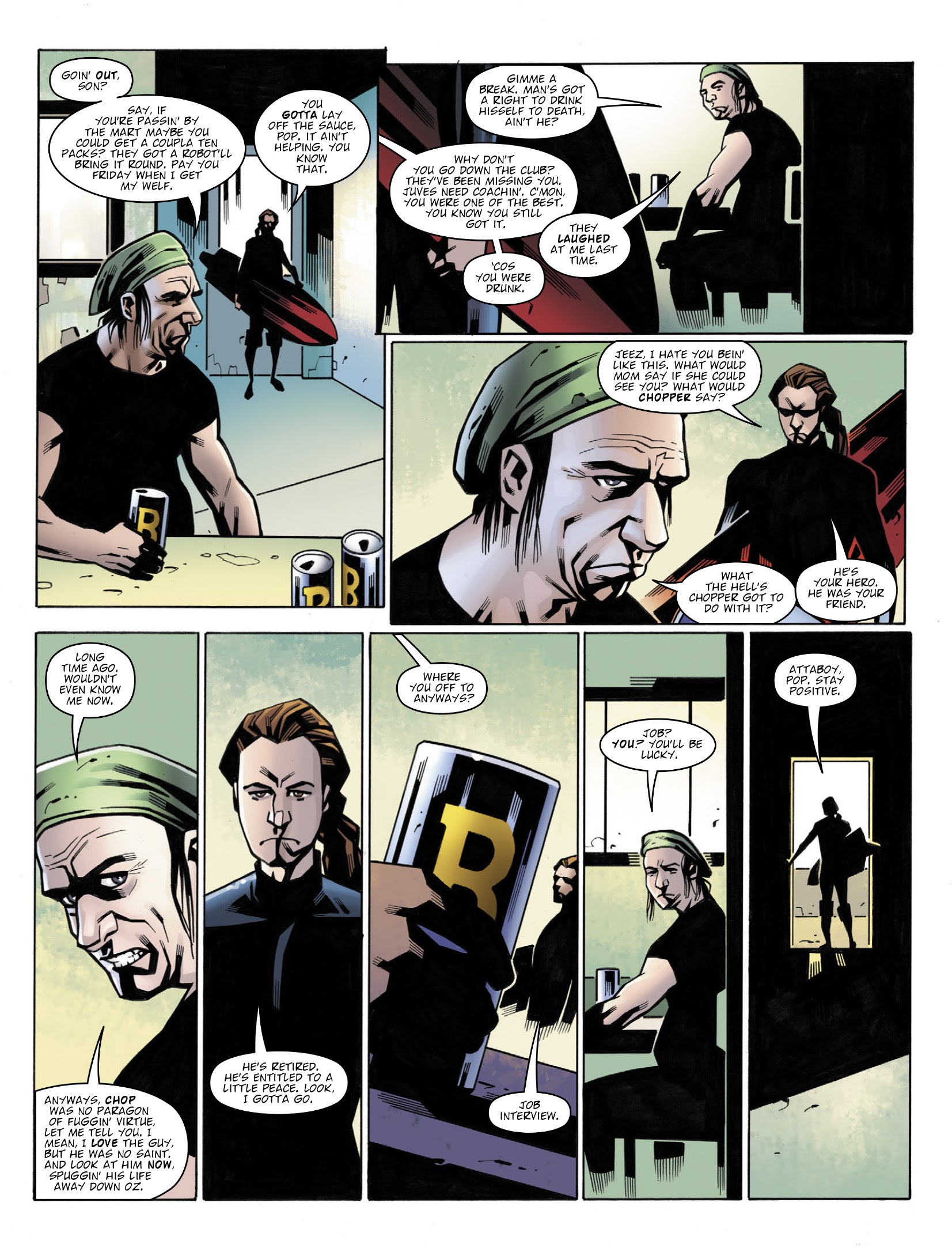 Read online Judge Dredd Megazine (Vol. 5) comic -  Issue #439 - 56