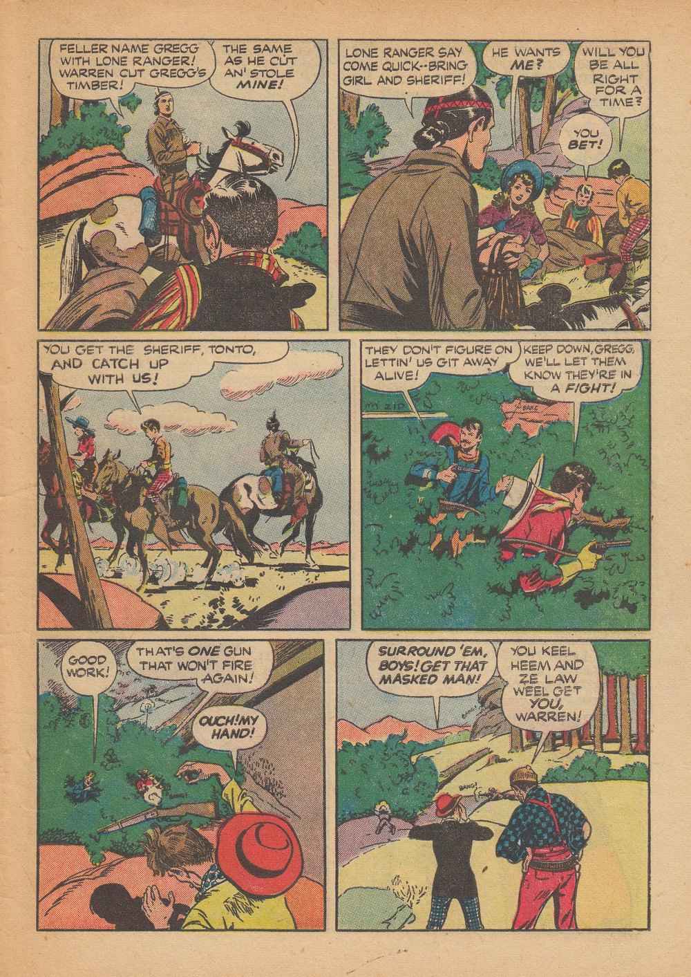 Read online The Lone Ranger (1948) comic -  Issue #33 - 35