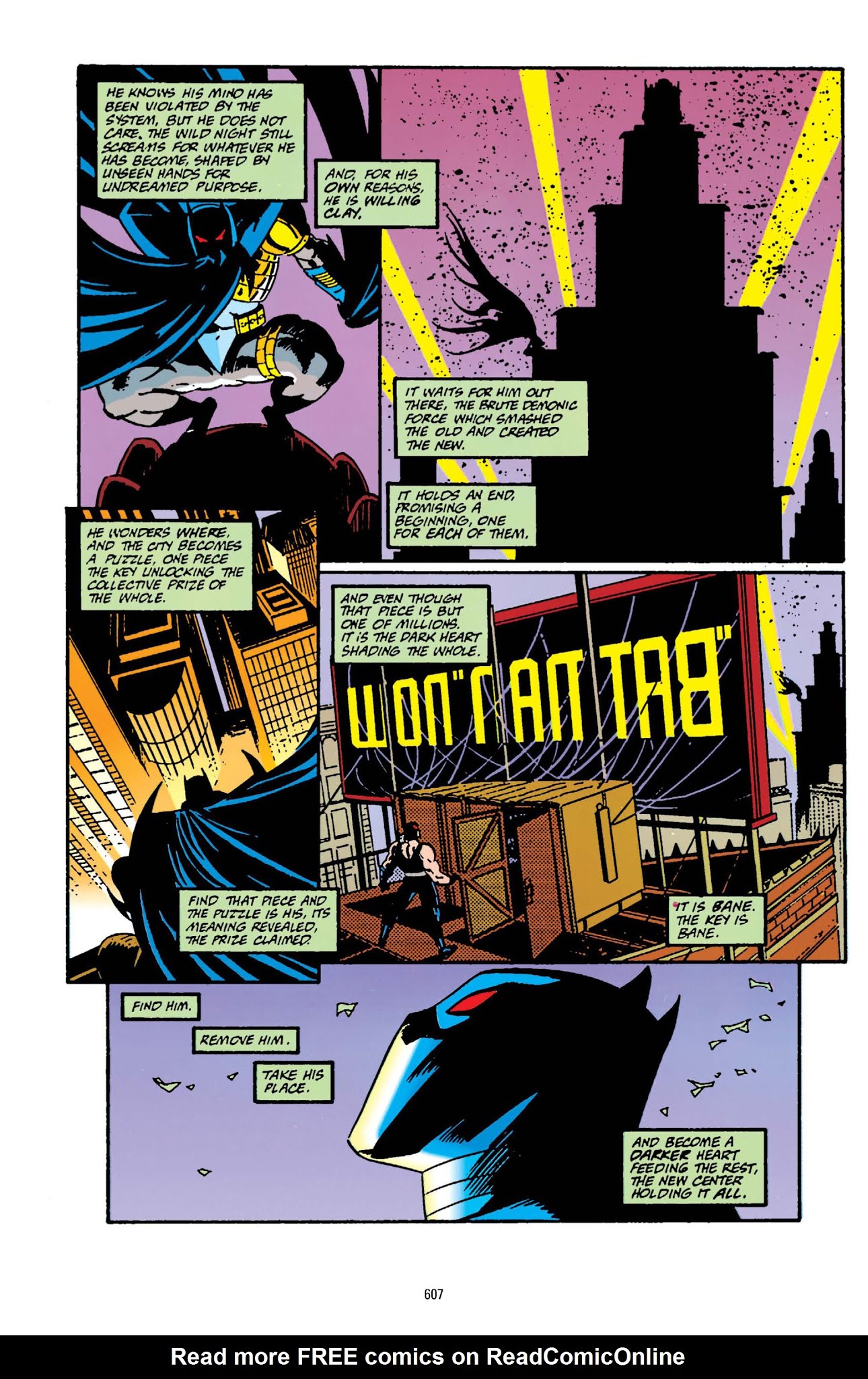 Read online Batman: Knightfall comic -  Issue # _TPB 1 - 601