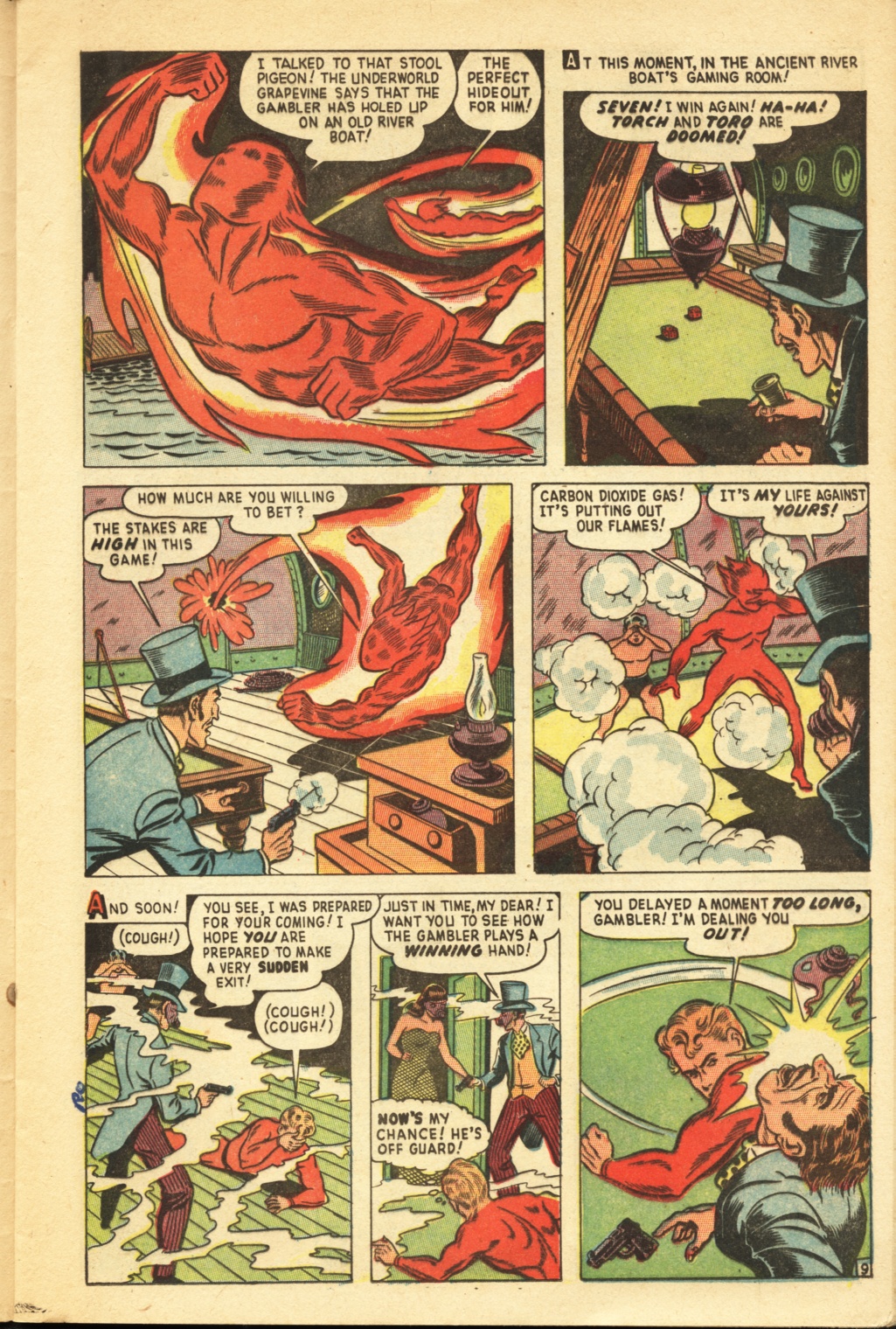 Read online The Human Torch (1940) comic -  Issue #31 - 11