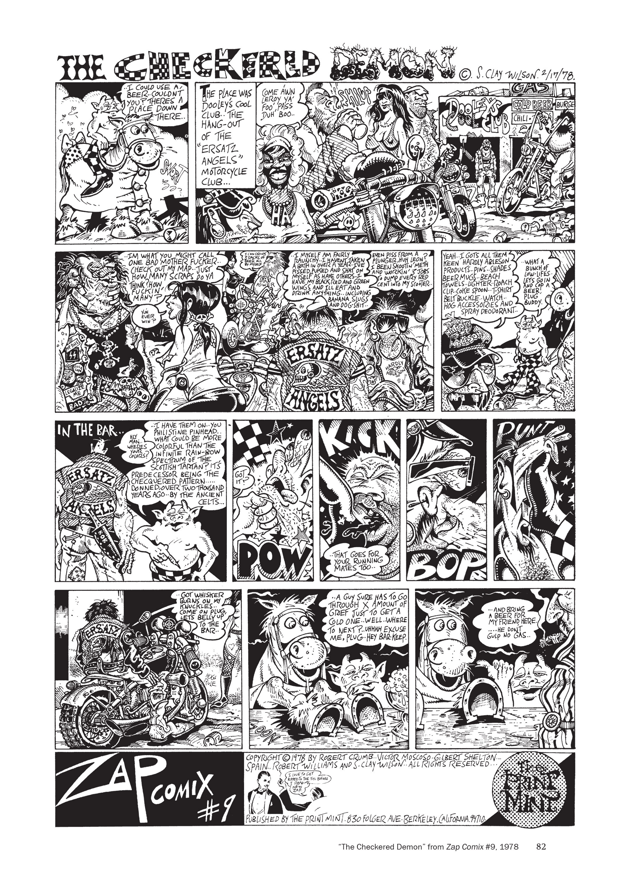 Read online The Mythology of S. Clay Wilson comic -  Issue # Demons and Angels (Part 1) - 75