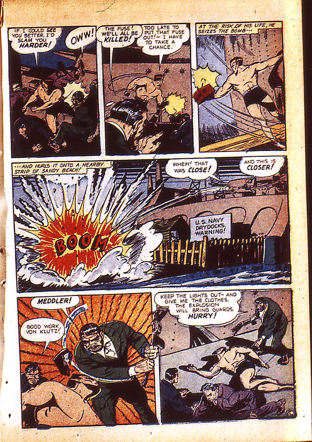 Read online Sub-Mariner Comics comic -  Issue #9 - 28