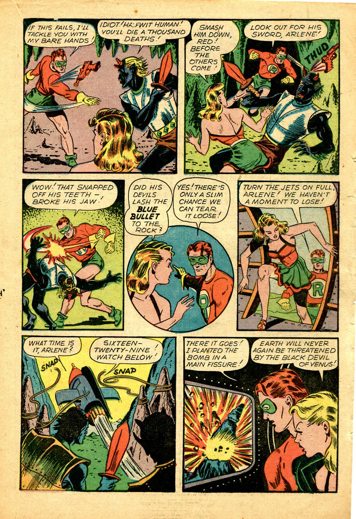Read online Captain Flight Comics comic -  Issue #8 - 27