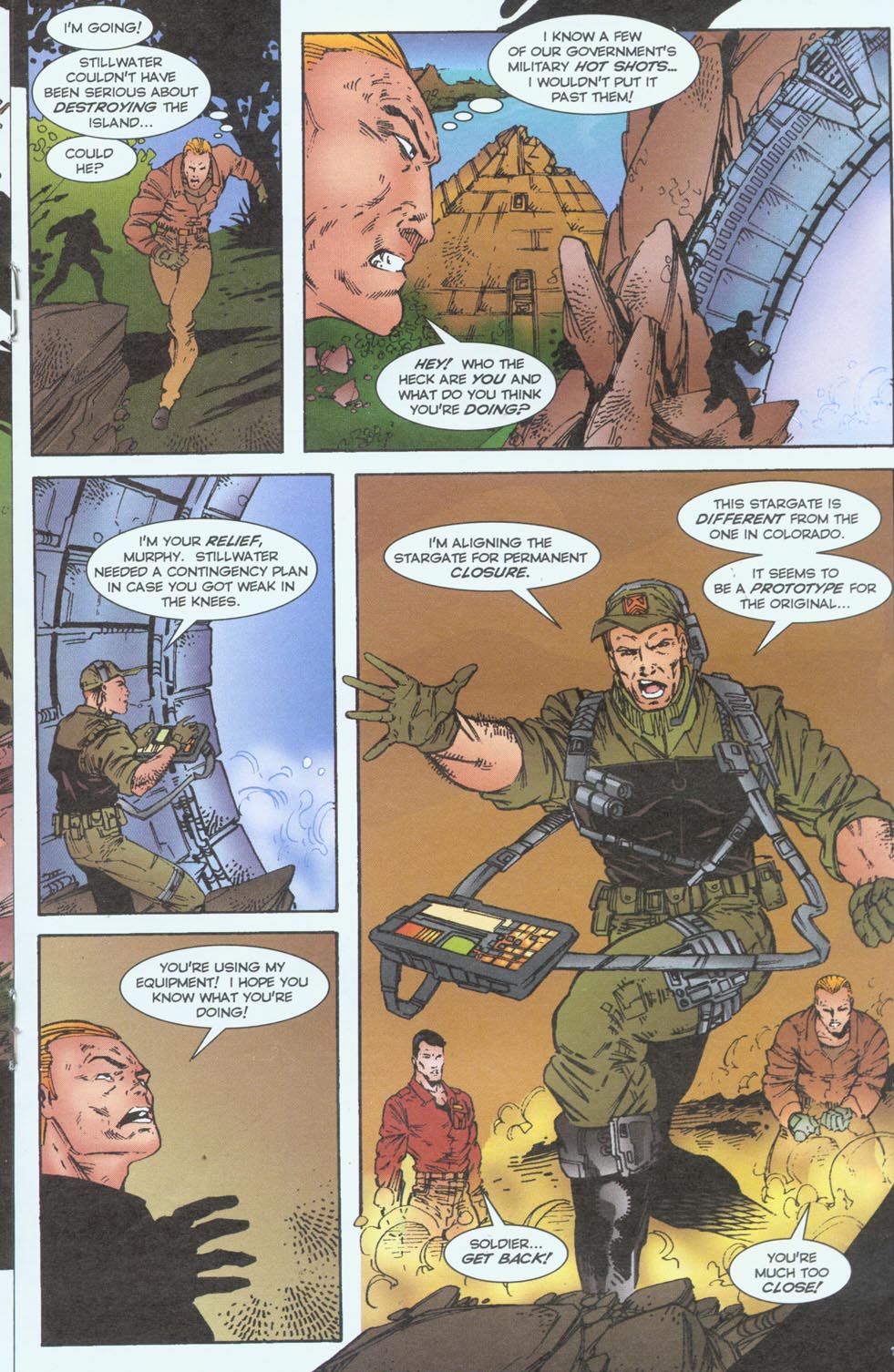 Read online Stargate: Doomsday World comic -  Issue #2 - 14