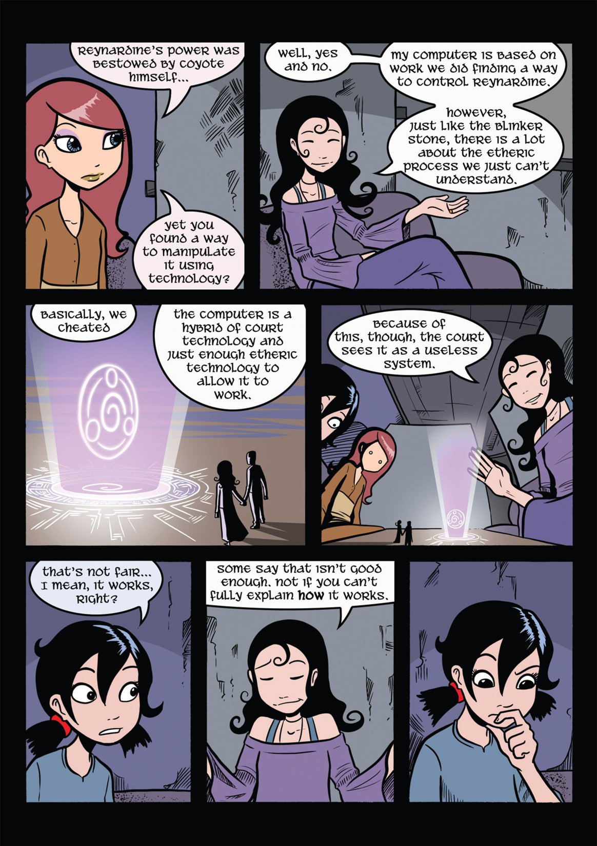 Read online Gunnerkrigg Court comic -  Issue # TPB 2 (Part 3) - 36