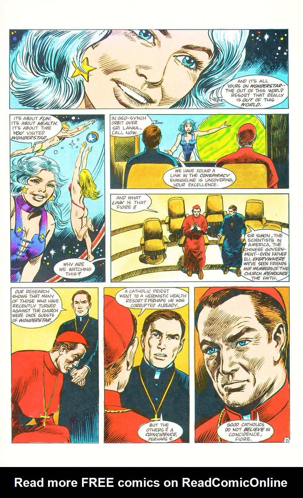 Read online Evangeline comic -  Issue #6 - 23