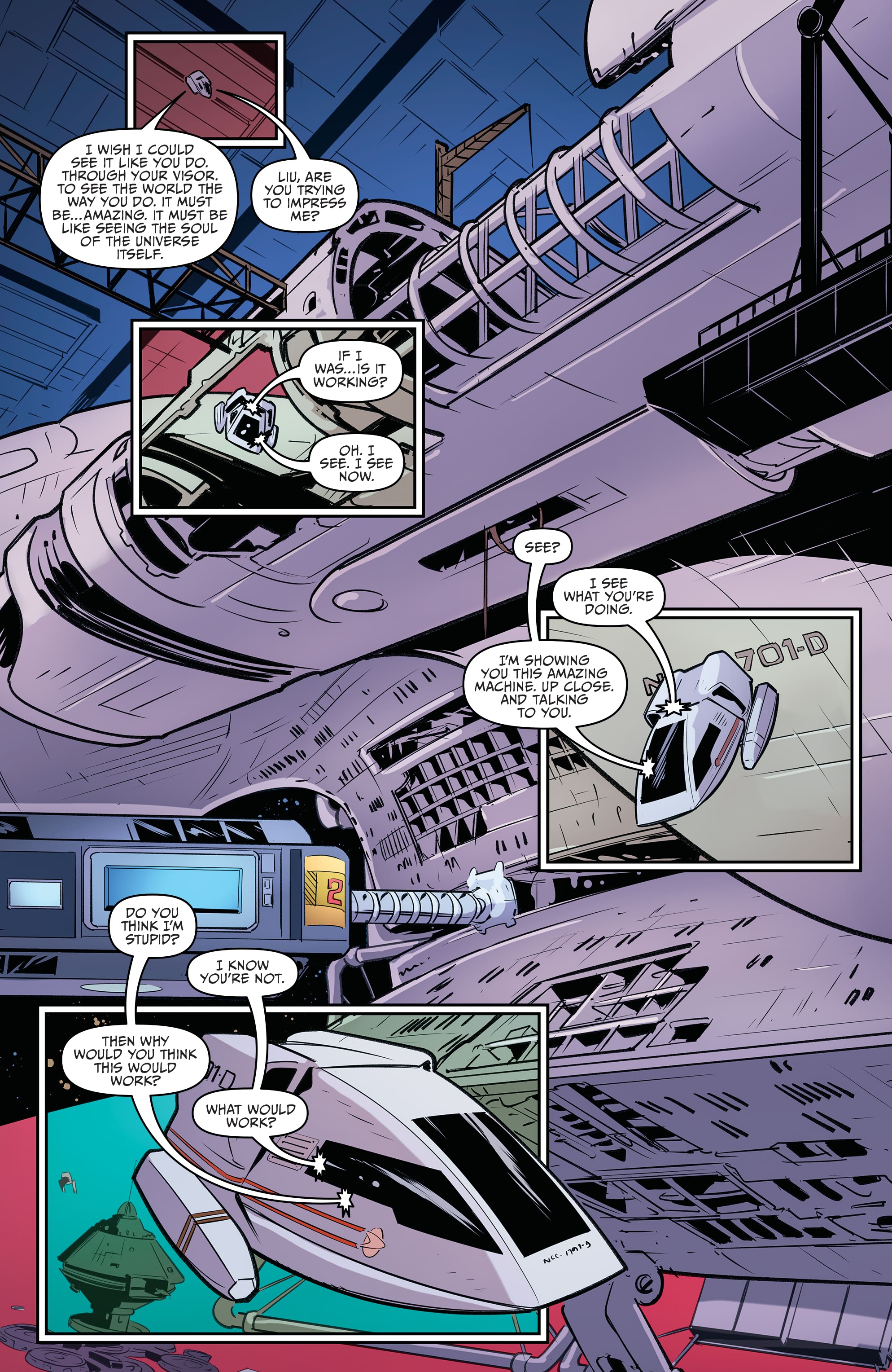 Read online Star Trek: The Mirror War - Captain LaForge comic -  Issue #1 - 14