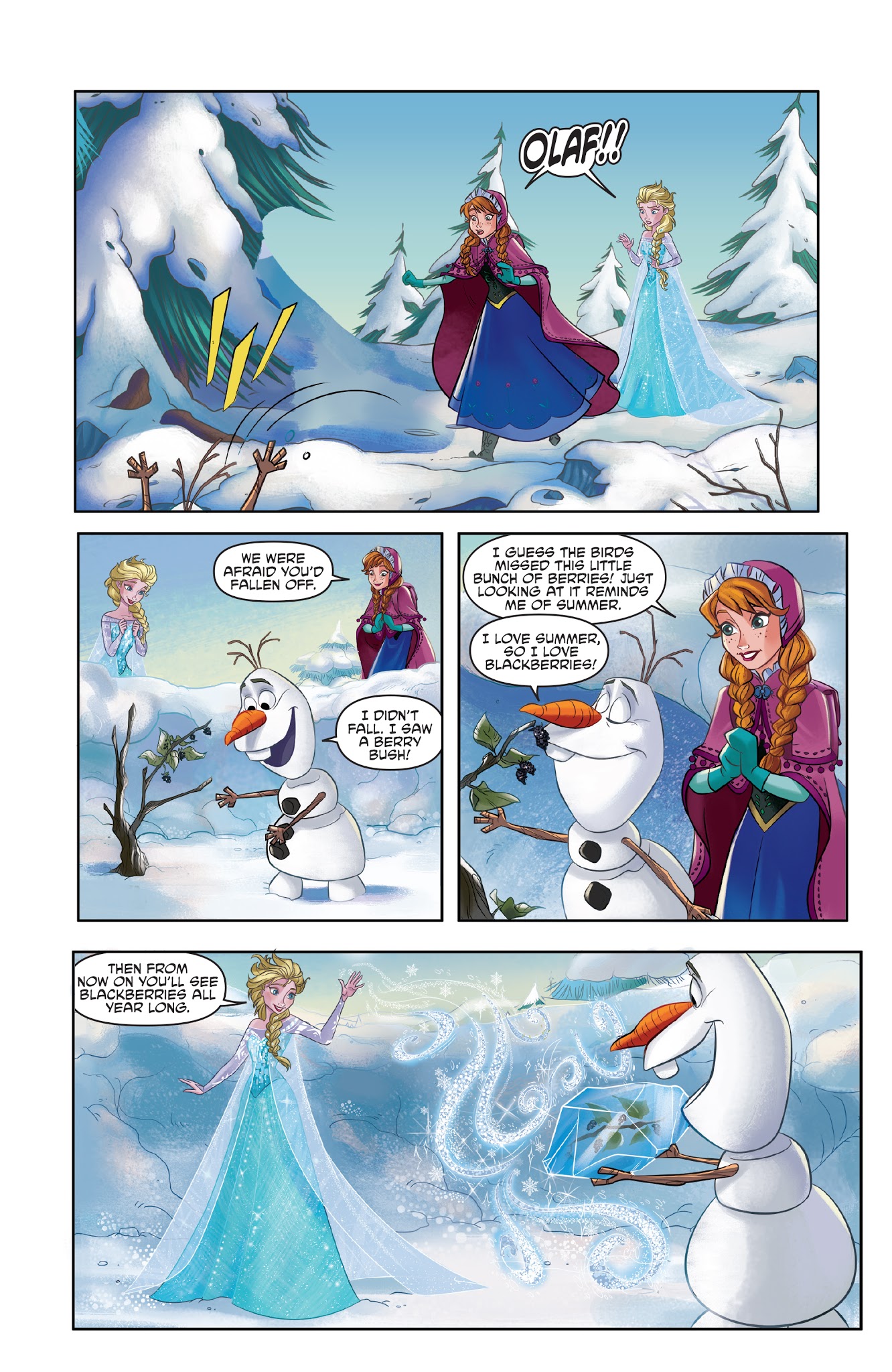 Read online Disney Frozen comic -  Issue #2 - 20