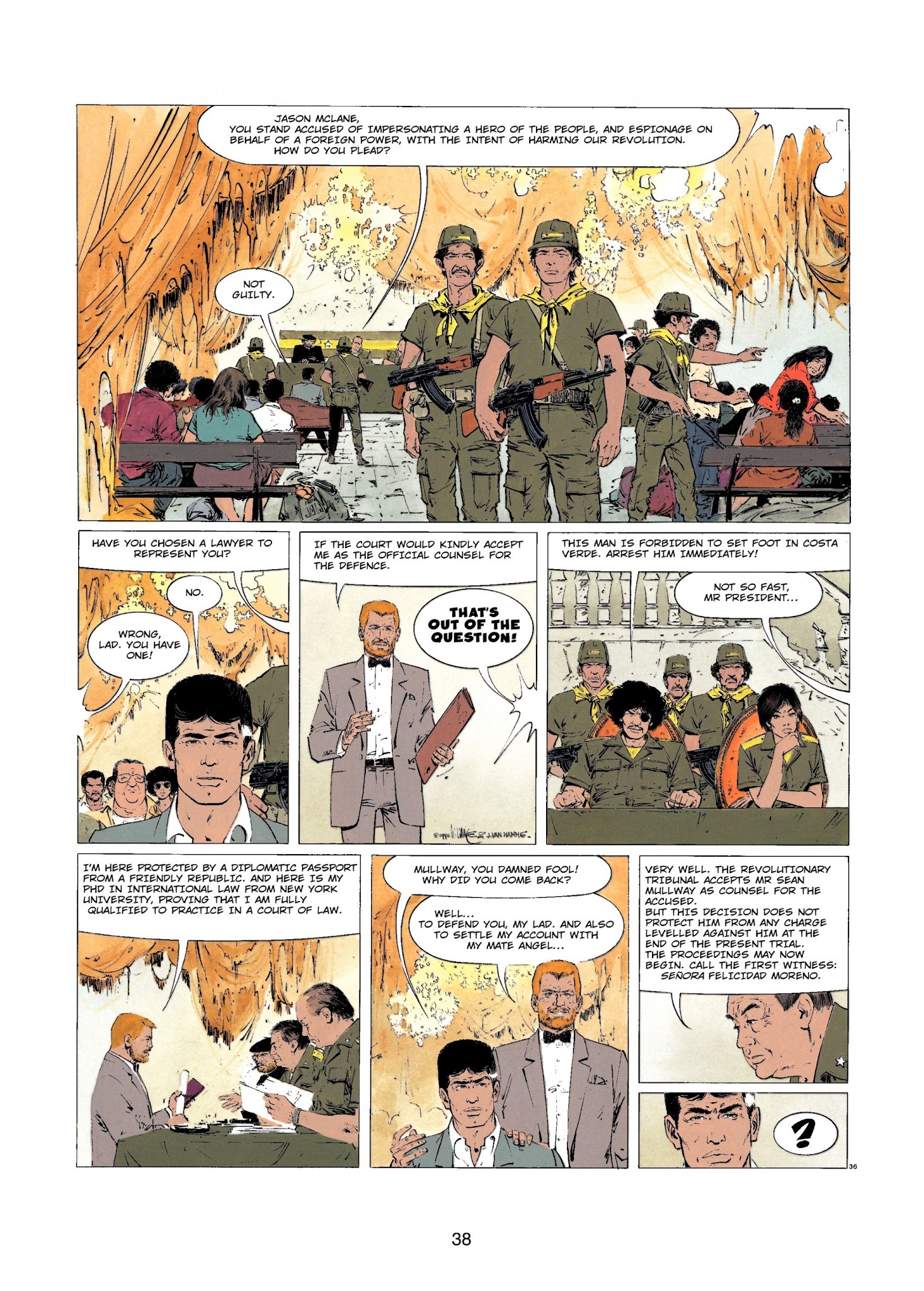 Read online XIII comic -  Issue #10 - 38