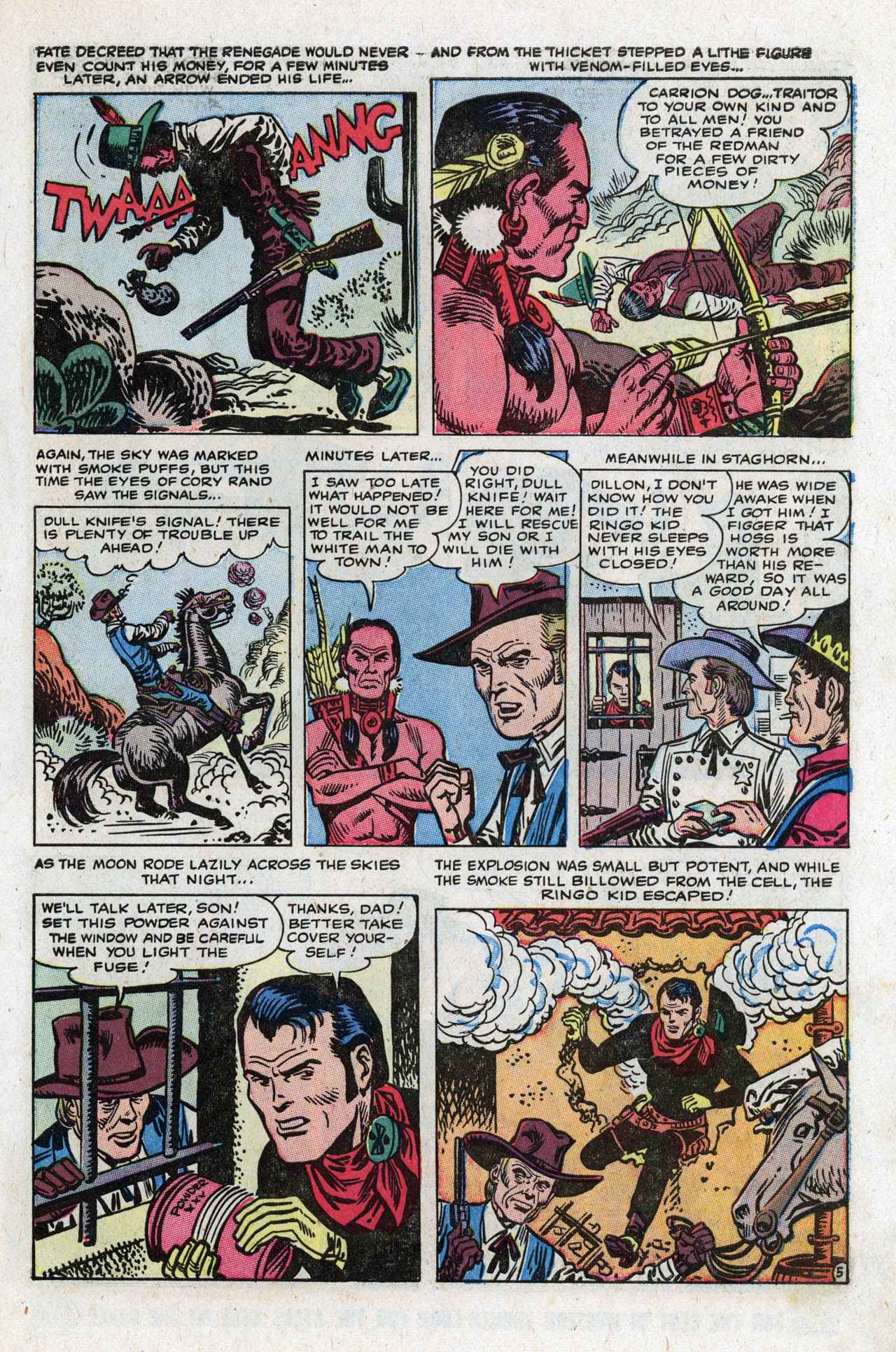 Read online Ringo Kid Western comic -  Issue #3 - 31