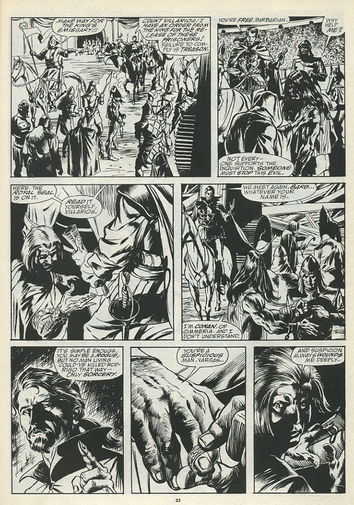 The Savage Sword Of Conan issue 185 - Page 25