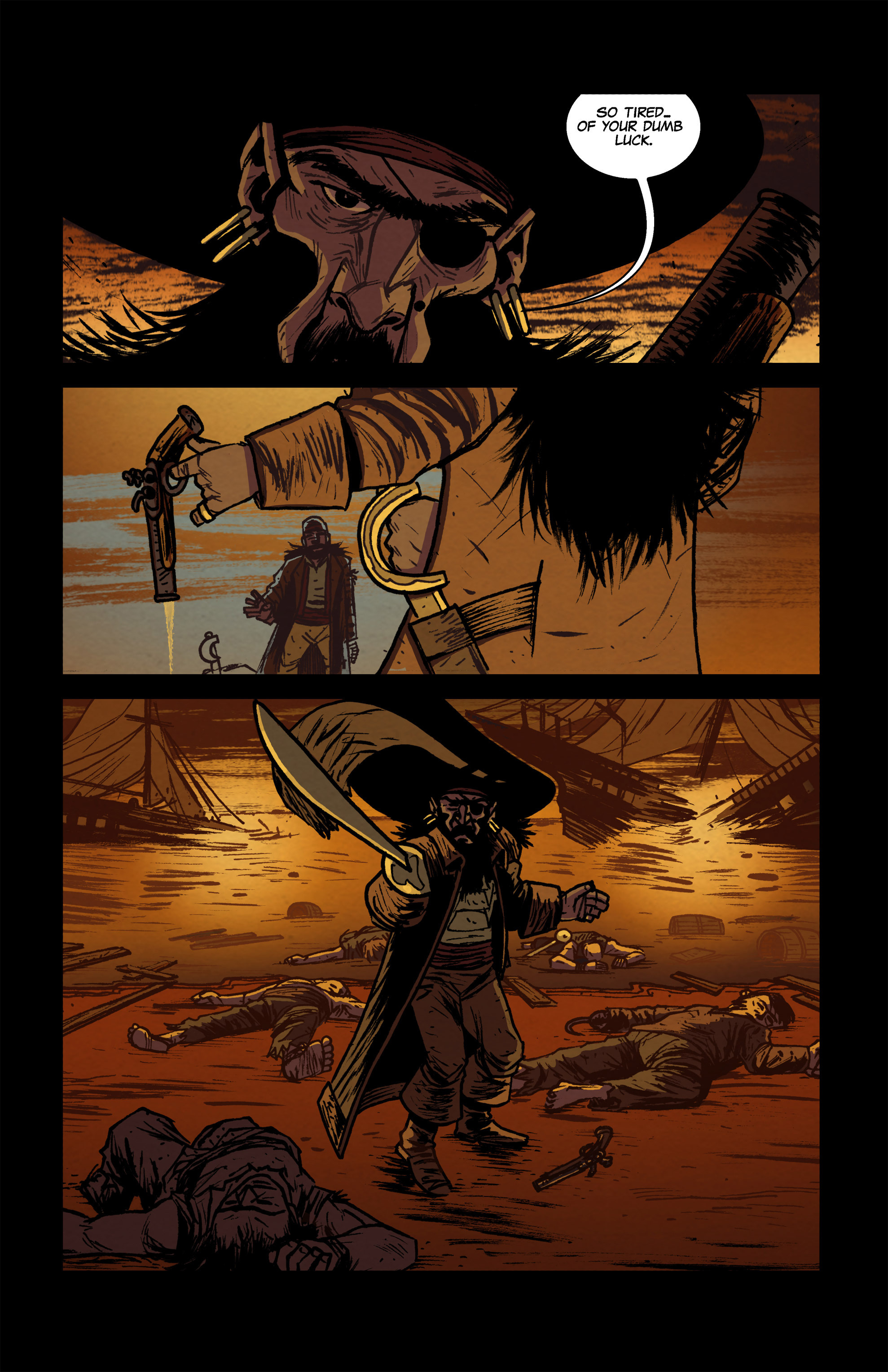 Read online Pirate Eye: Exiled From Exile comic -  Issue #4 - 3