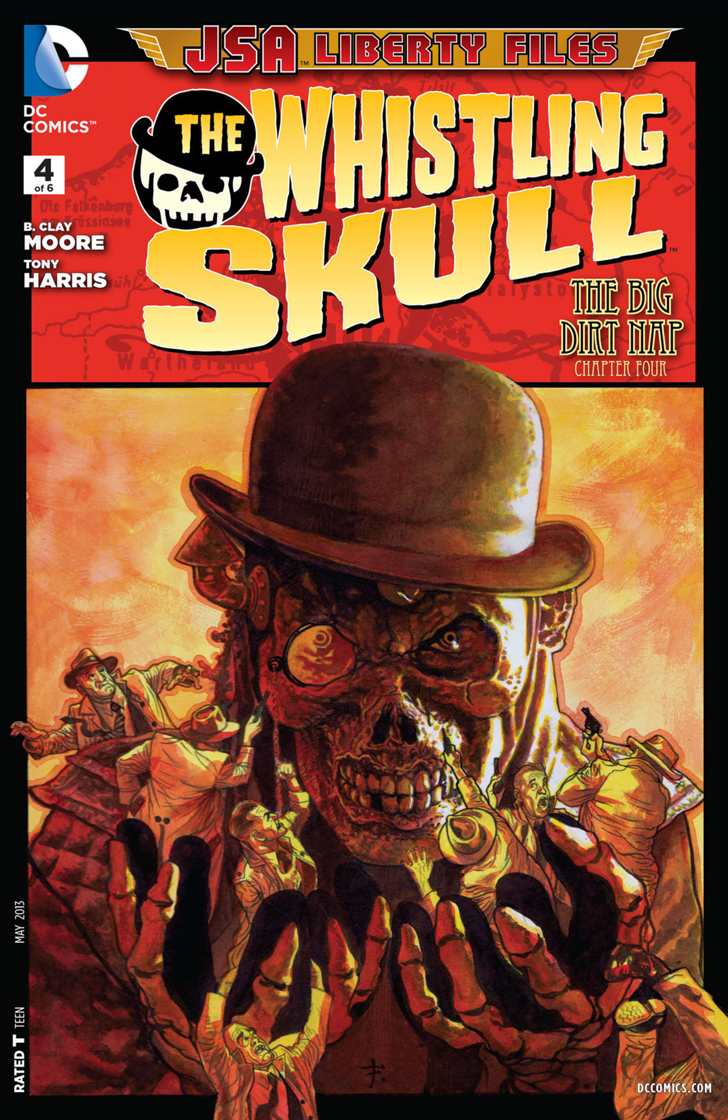 Read online JSA Liberty Files: The Whistling Skull comic -  Issue #4 - 1