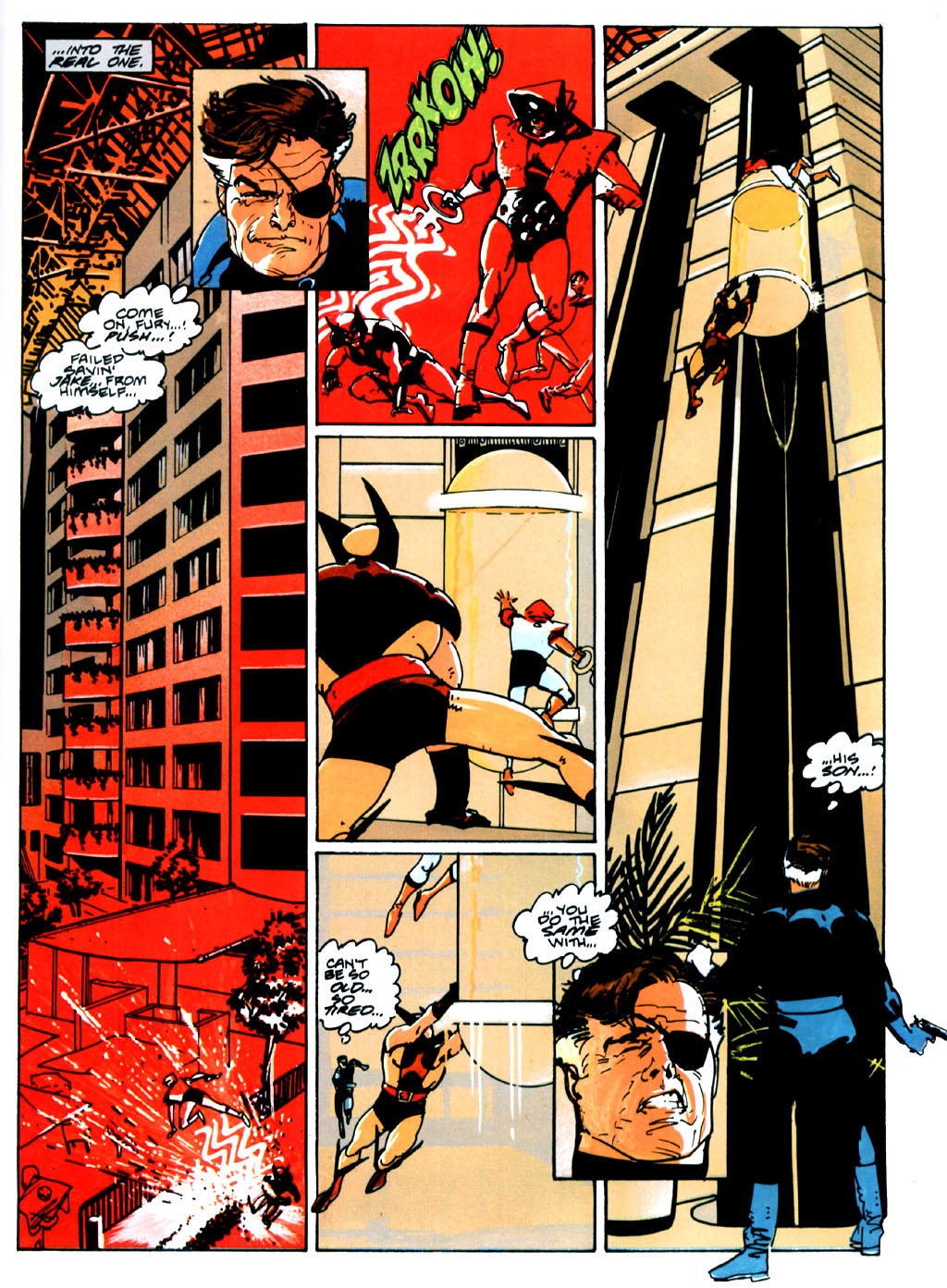 Read online Marvel Graphic Novel comic -  Issue #50 - Wolverine & Nick Fury - The Scorpio Connection - 54