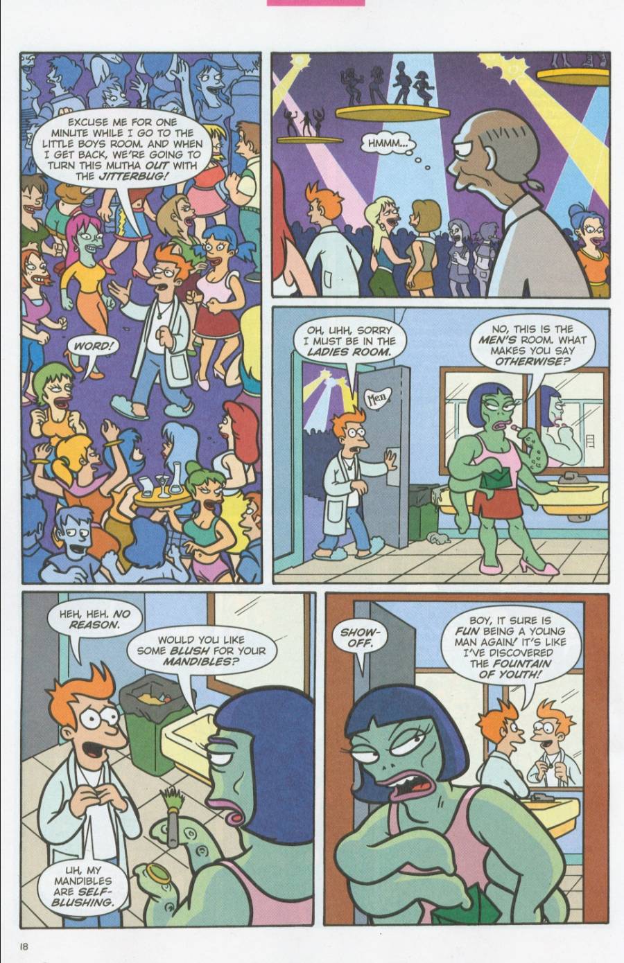 Read online Futurama Comics comic -  Issue #9a - 19