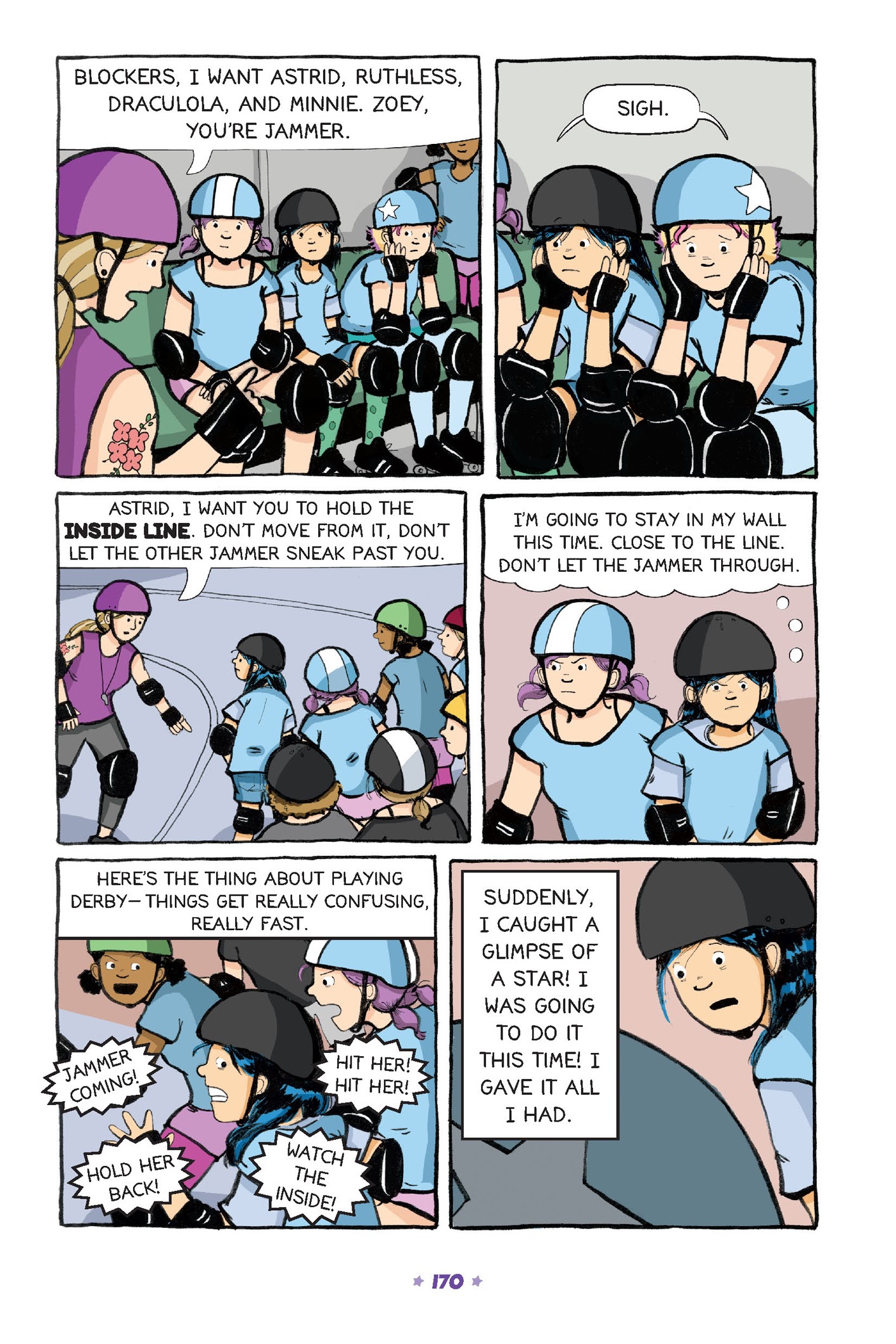 Read online Roller Girl comic -  Issue # TPB (Part 2) - 67
