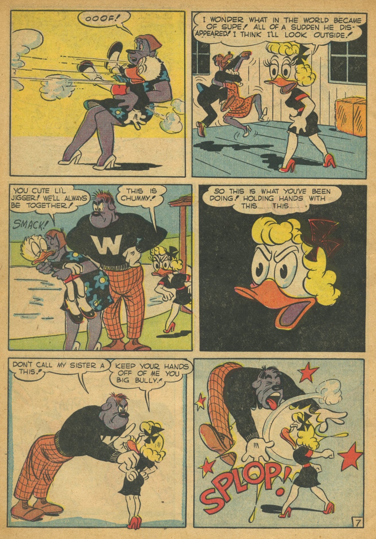Read online Super Duck Comics comic -  Issue #13 - 48