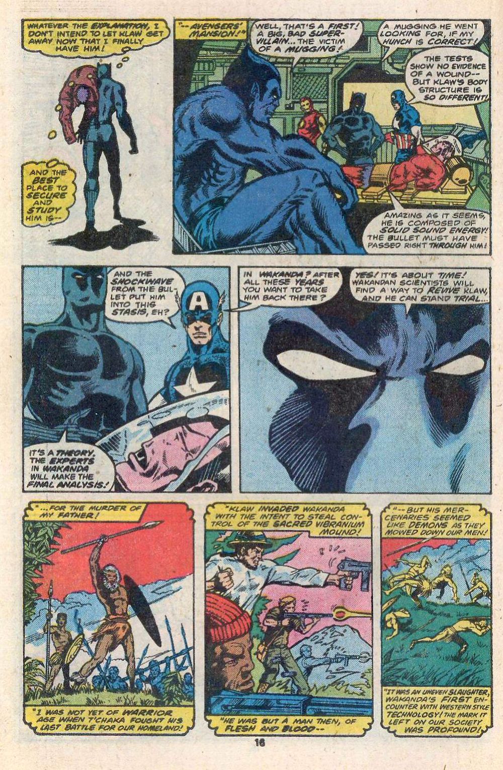 Read online Black Panther (1977) comic -  Issue #14 - 18