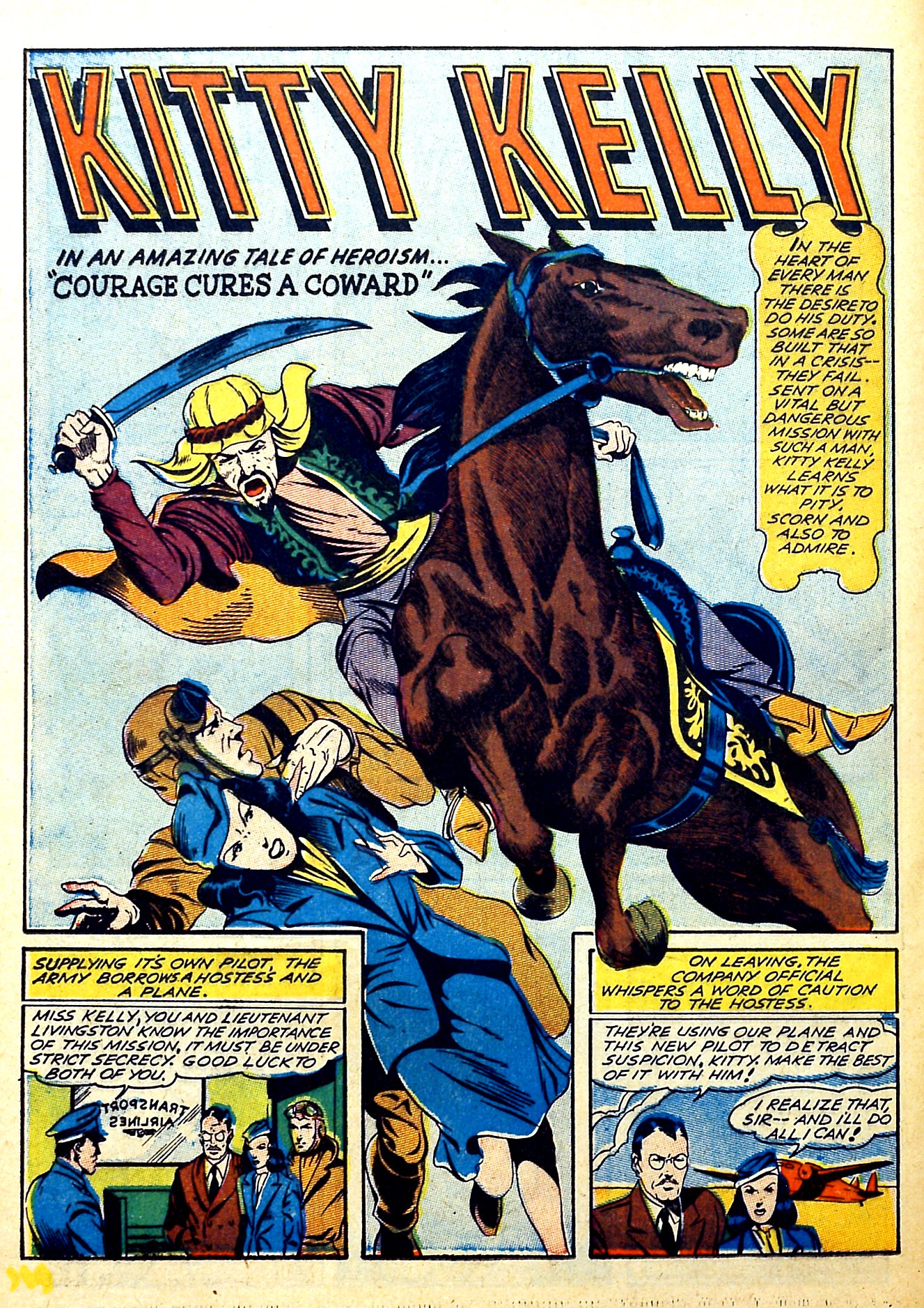 Read online Captain Flight Comics comic -  Issue #6 - 36