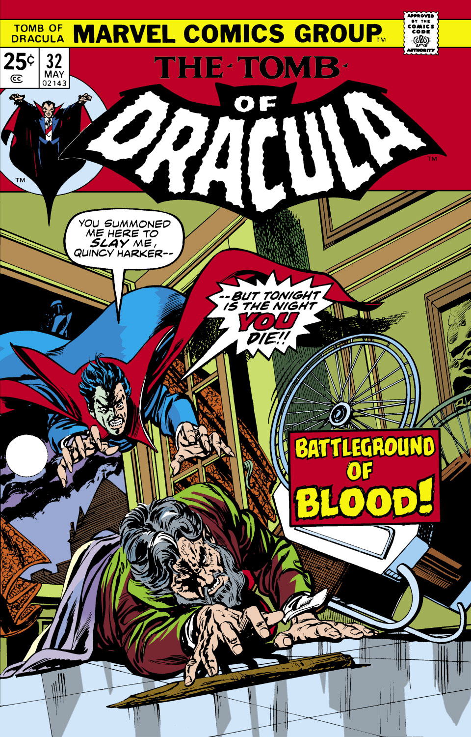 Read online Tomb of Dracula (1972) comic -  Issue #32 - 1