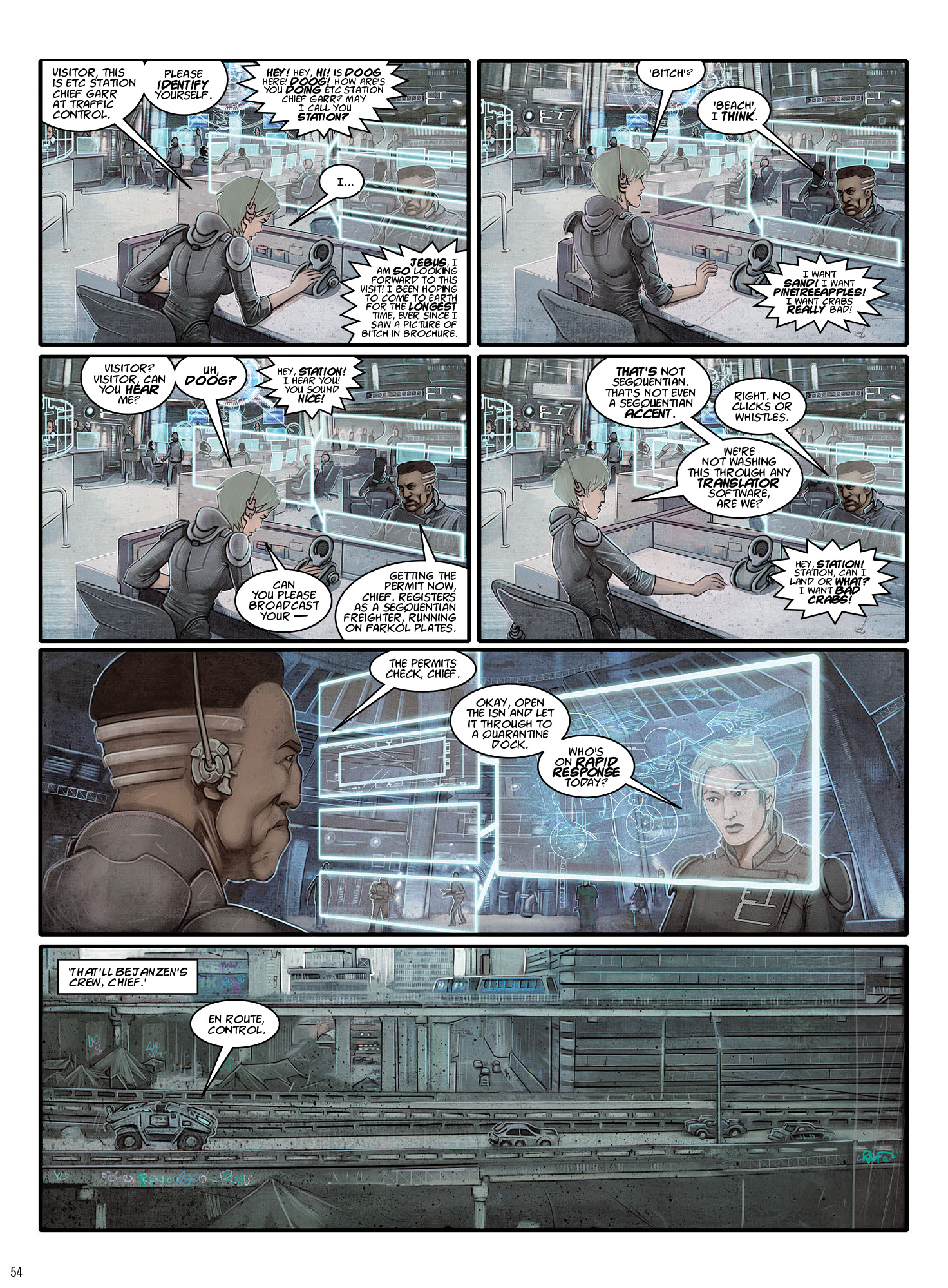 Read online Grey Area: This Island Earth comic -  Issue # TPB (Part 1) - 56