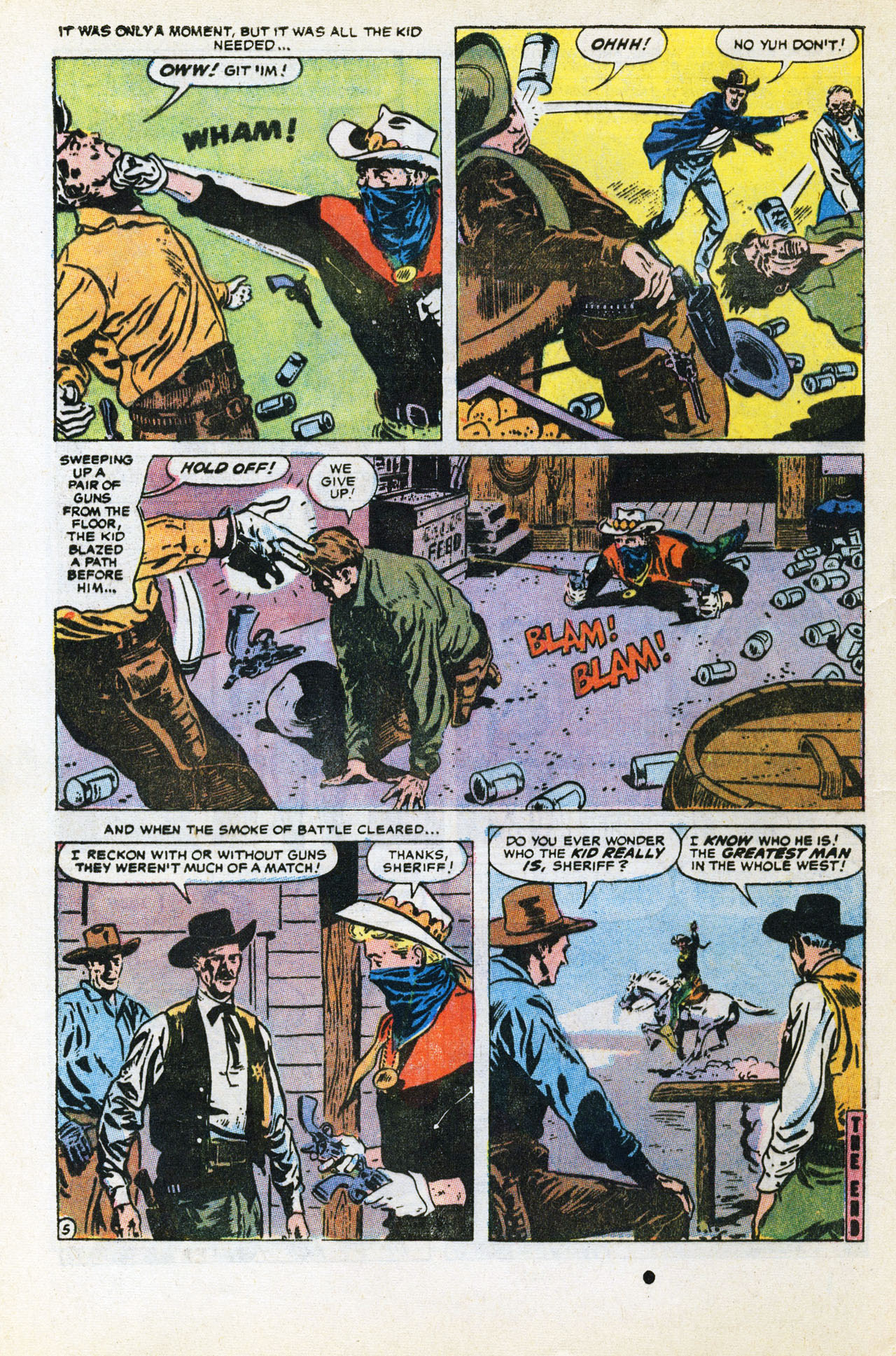 Read online The Outlaw Kid (1970) comic -  Issue #5 - 8