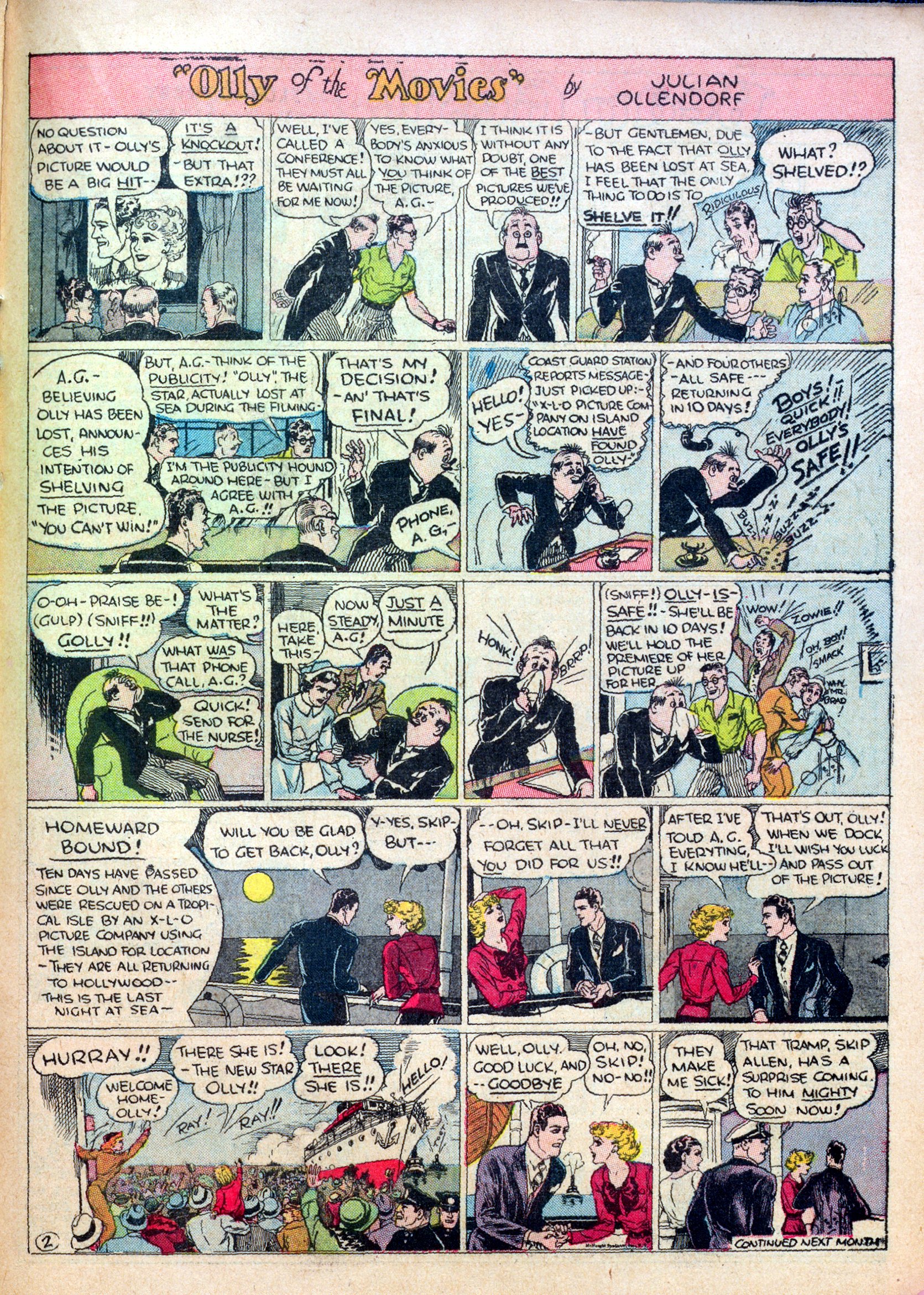 Read online Famous Funnies comic -  Issue #30 - 45