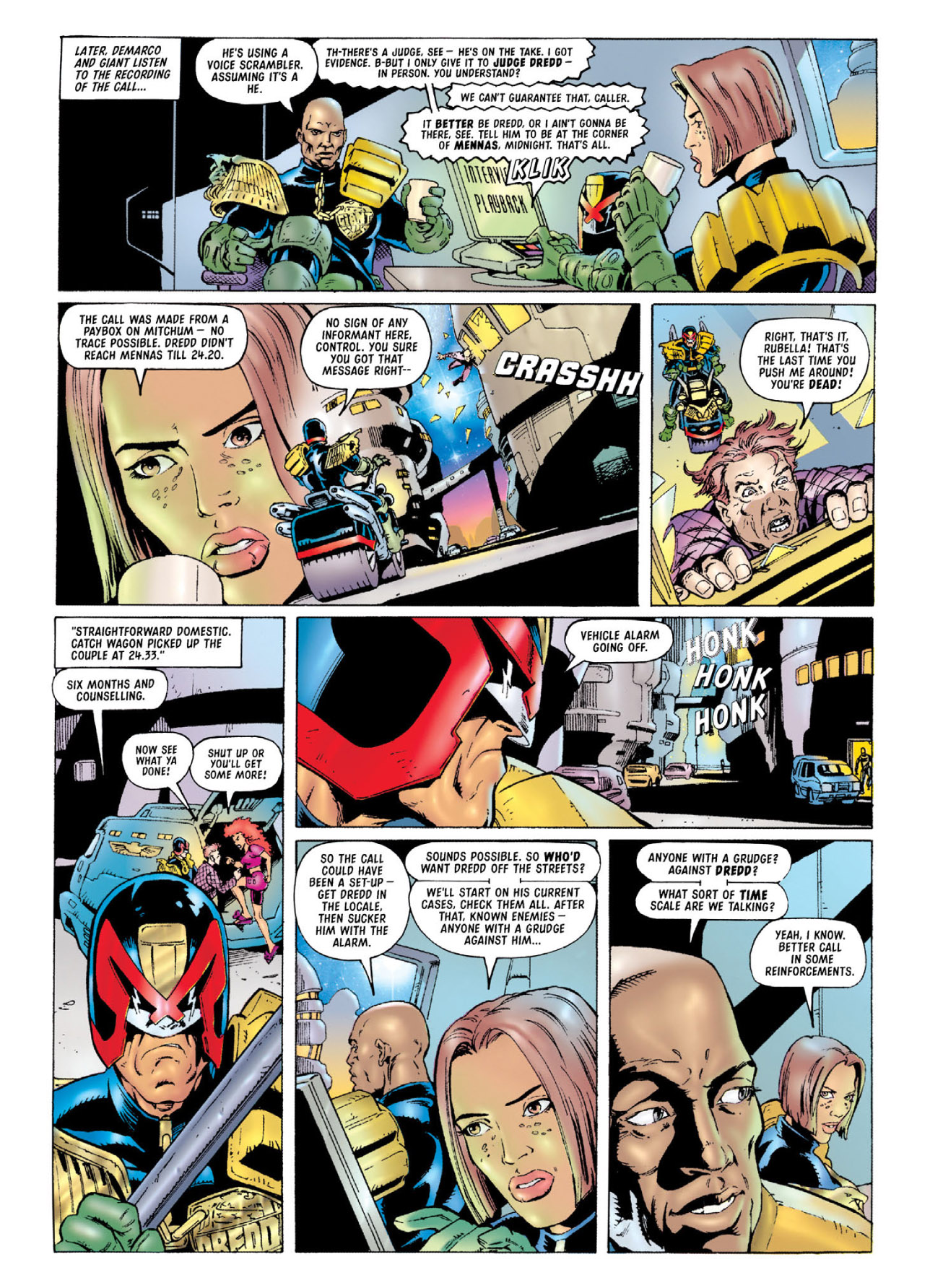 Read online Judge Dredd: The Complete Case Files comic -  Issue # TPB 27 - 185