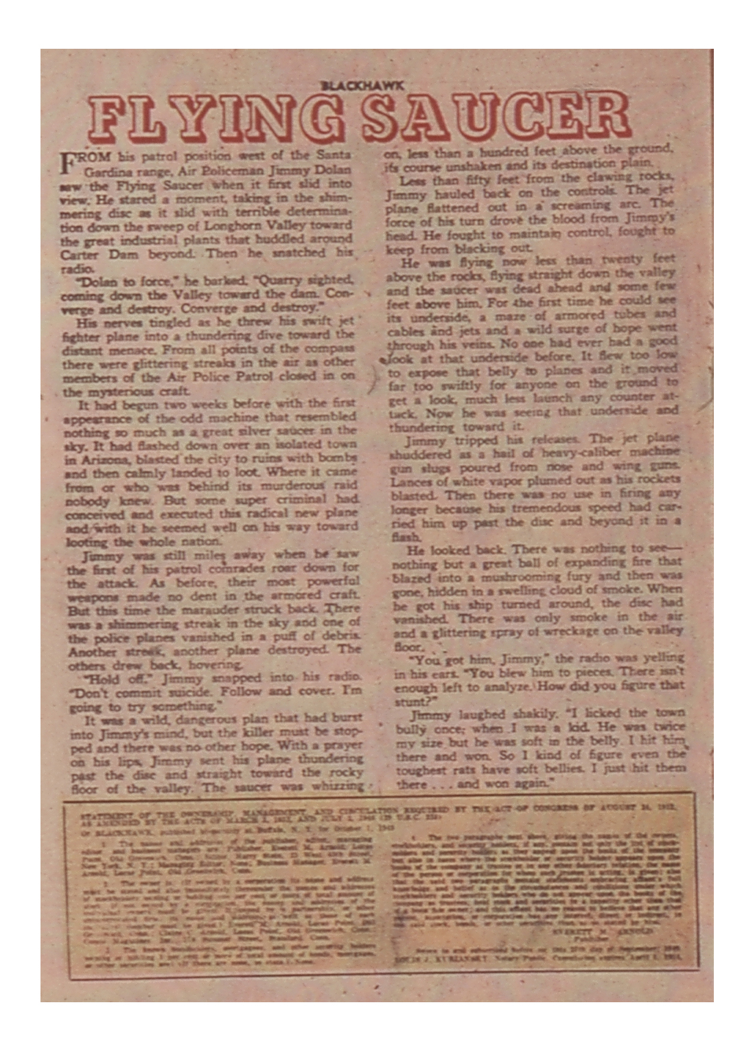 Read online Blackhawk (1957) comic -  Issue #29 - 22
