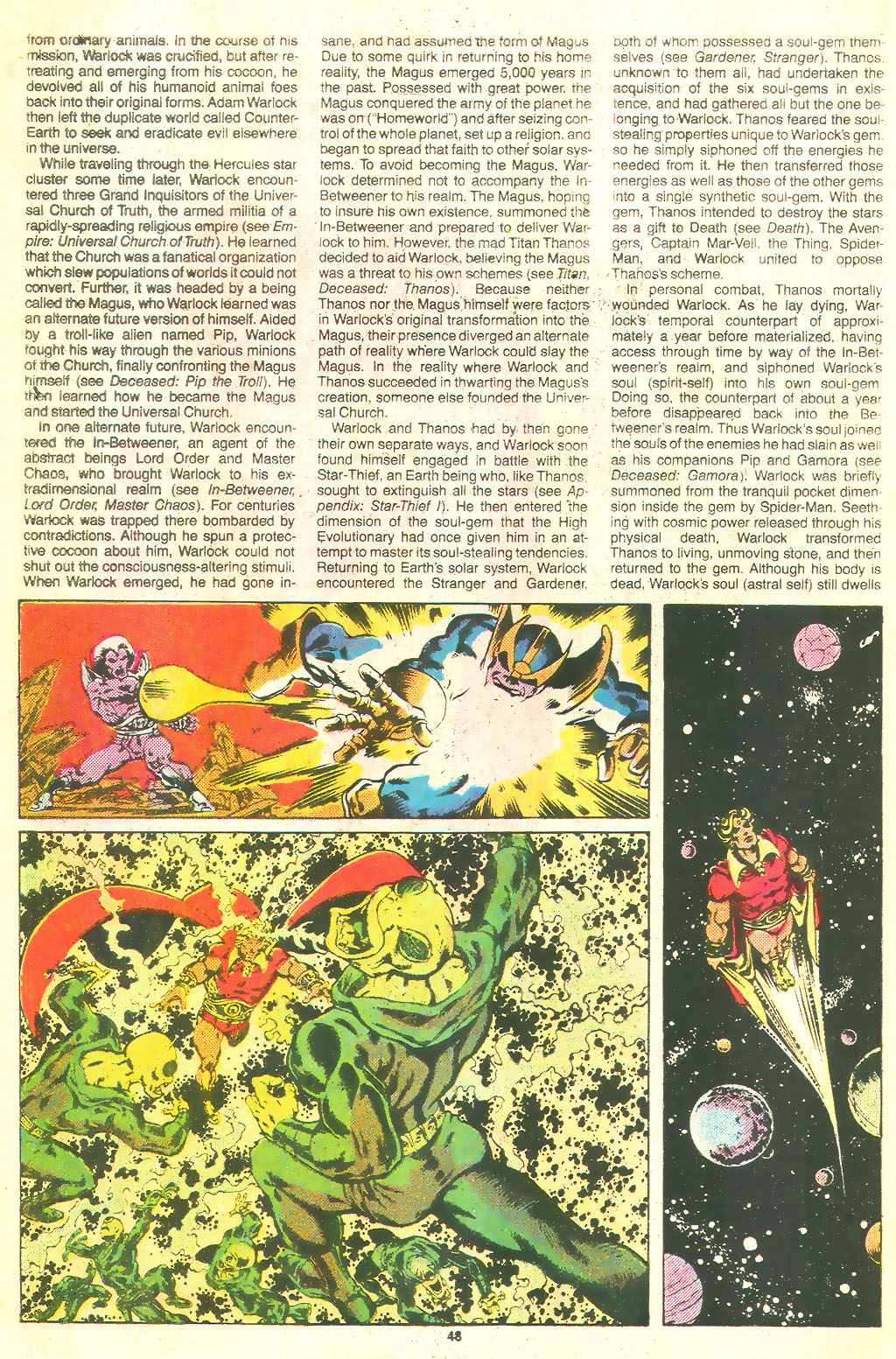 The Official Handbook of the Marvel Universe Deluxe Edition issue 20 - Page 50