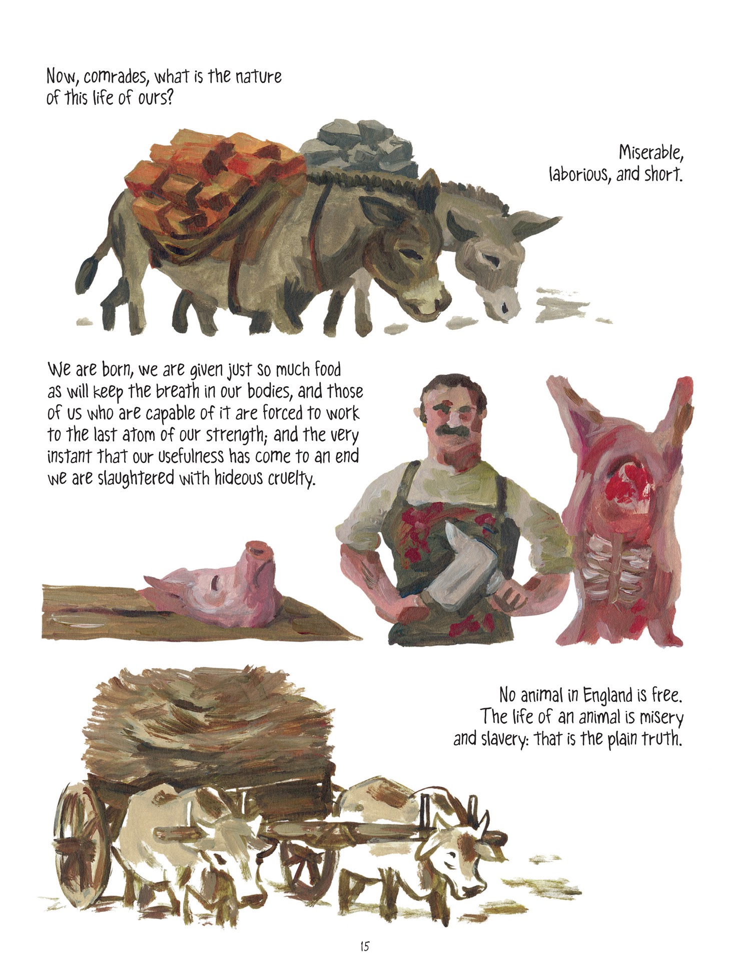 Read online Animal Farm: The Graphic Novel comic -  Issue # TPB (Part 1) - 14