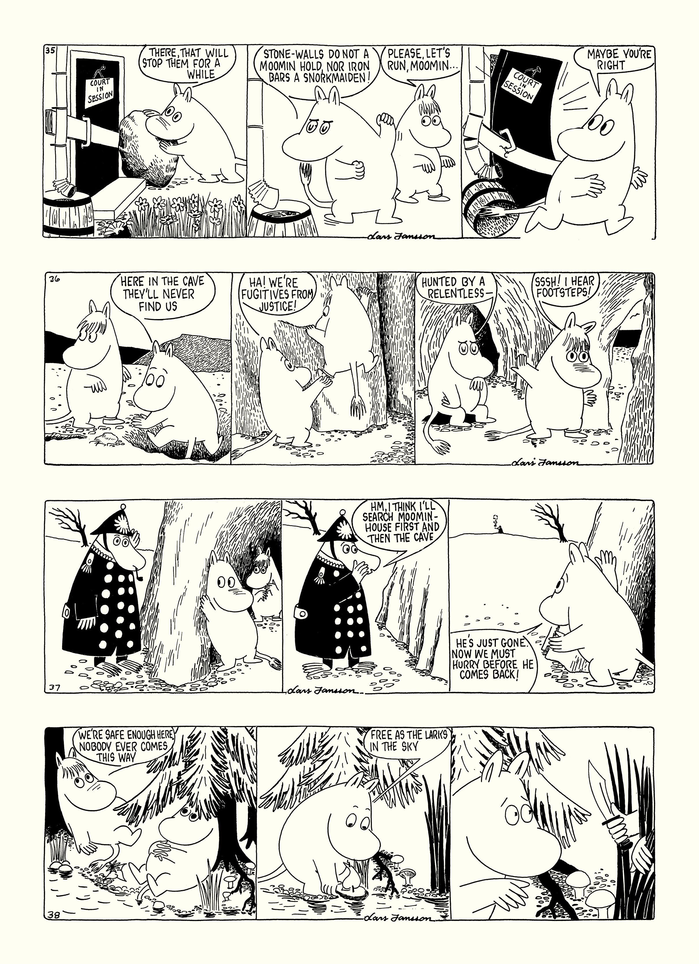 Read online Moomin: The Complete Lars Jansson Comic Strip comic -  Issue # TPB 6 - 15