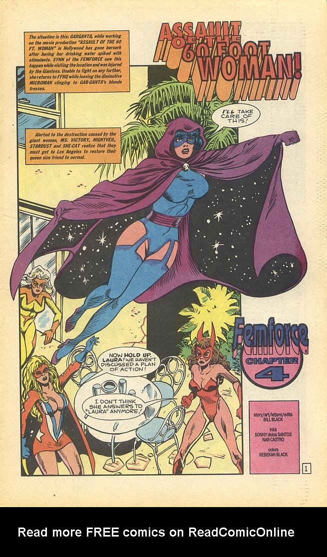 Read online Femforce comic -  Issue #64 - 3