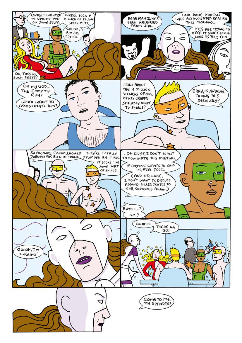 Read online Spandex comic -  Issue #1 - 8