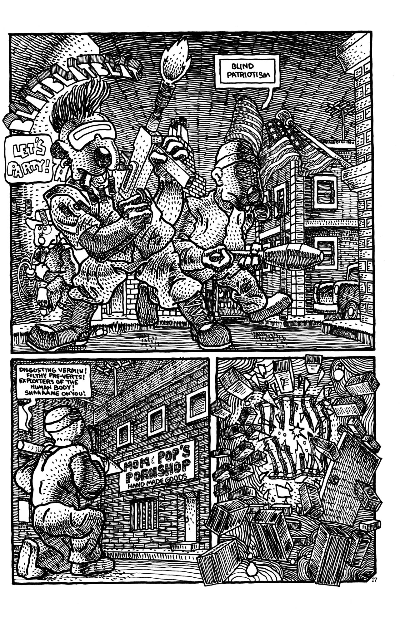 Read online Adolescent Radioactive Black Belt Hamsters comic -  Issue #2 - 19