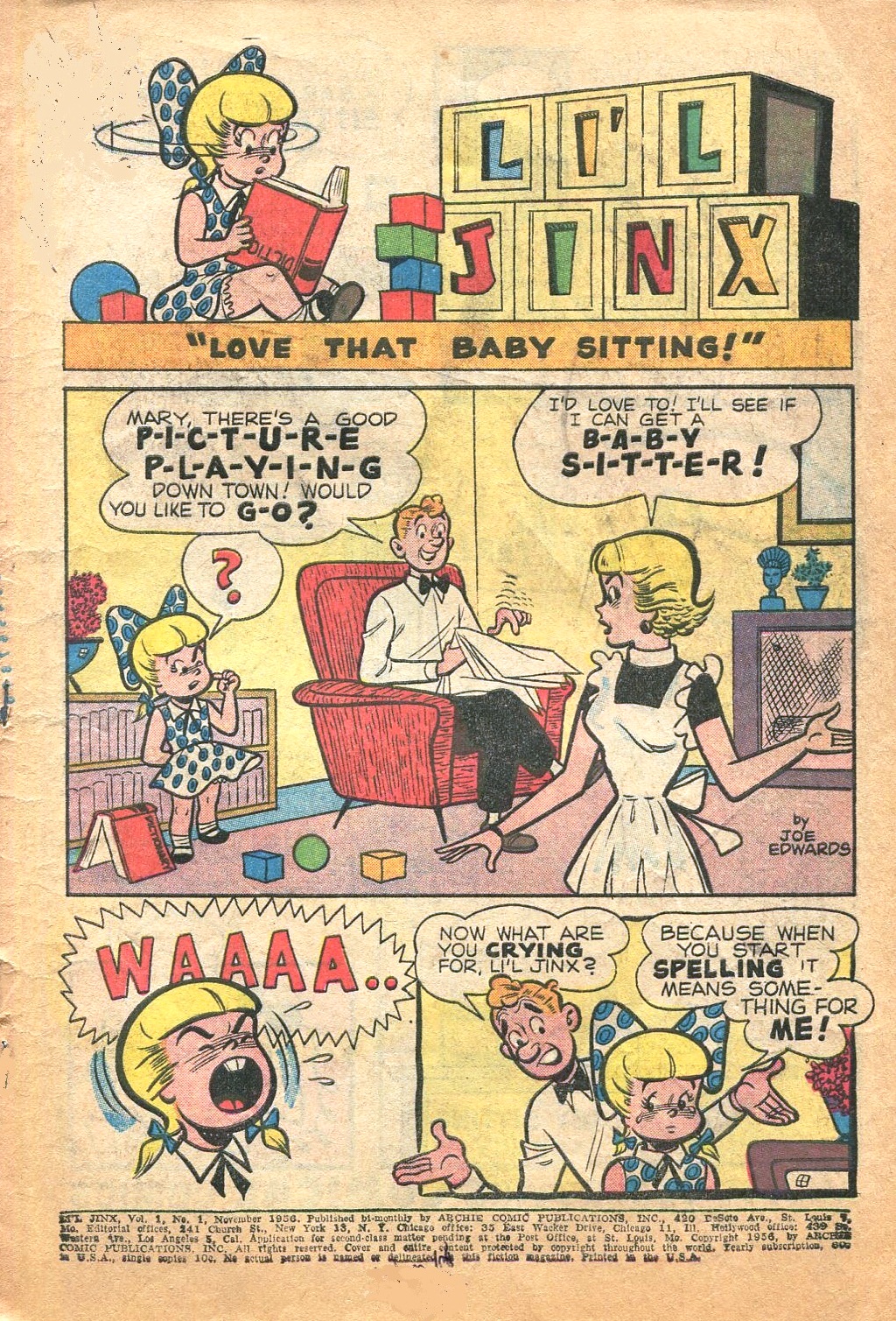 Read online Li'l Jinx (1956) comic -  Issue #1 - 3