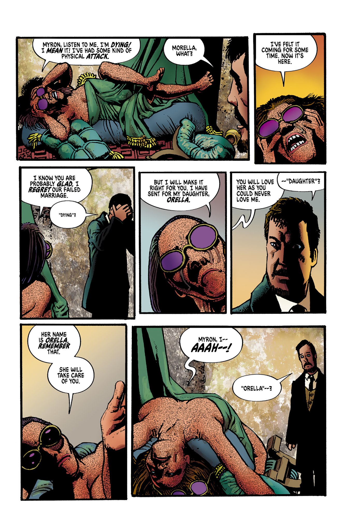 Read online Edgar Allan Poe's Morella and the Murders in the Rue Morgue comic -  Issue # Full - 6