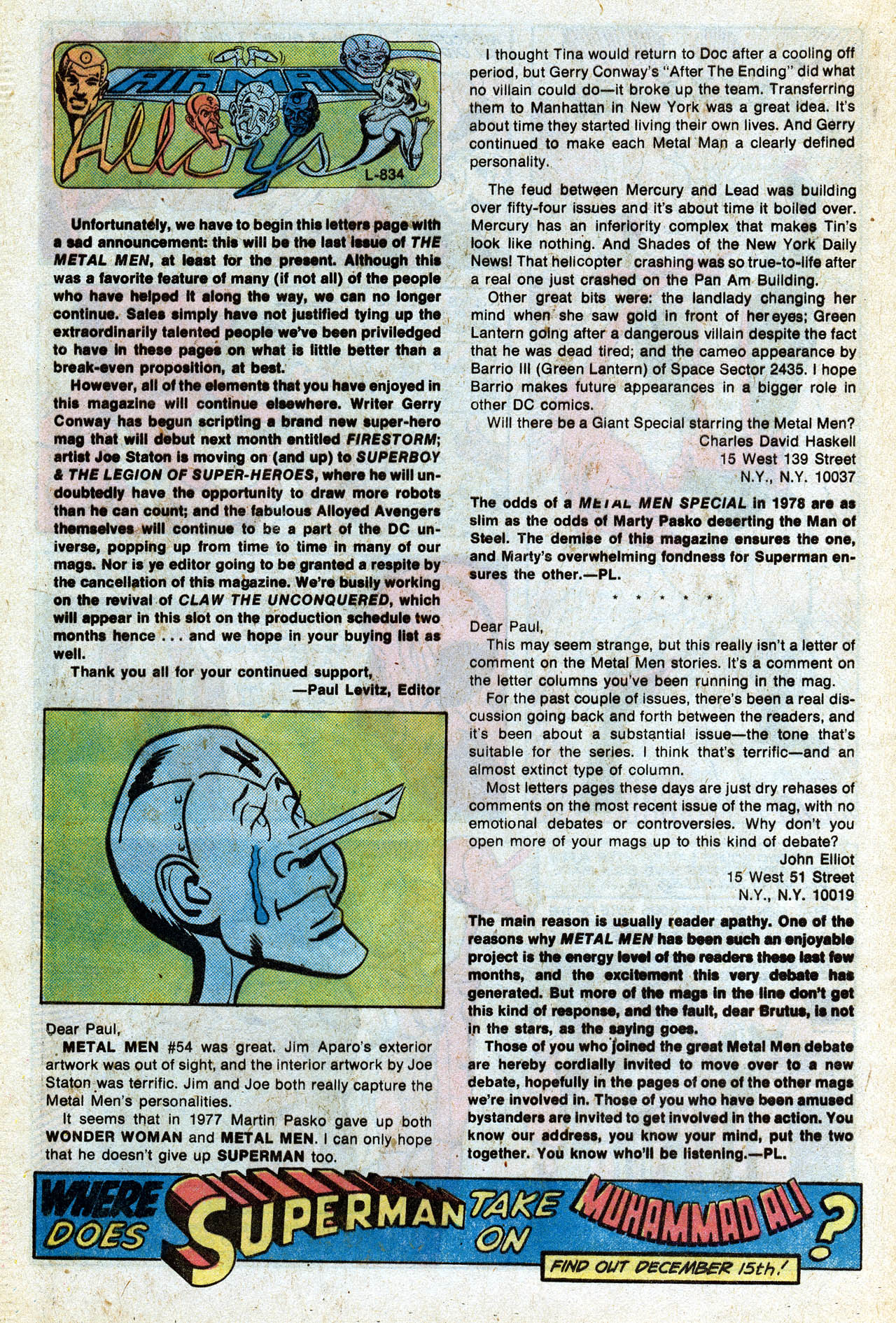 Read online Metal Men (1963) comic -  Issue #56 - 32