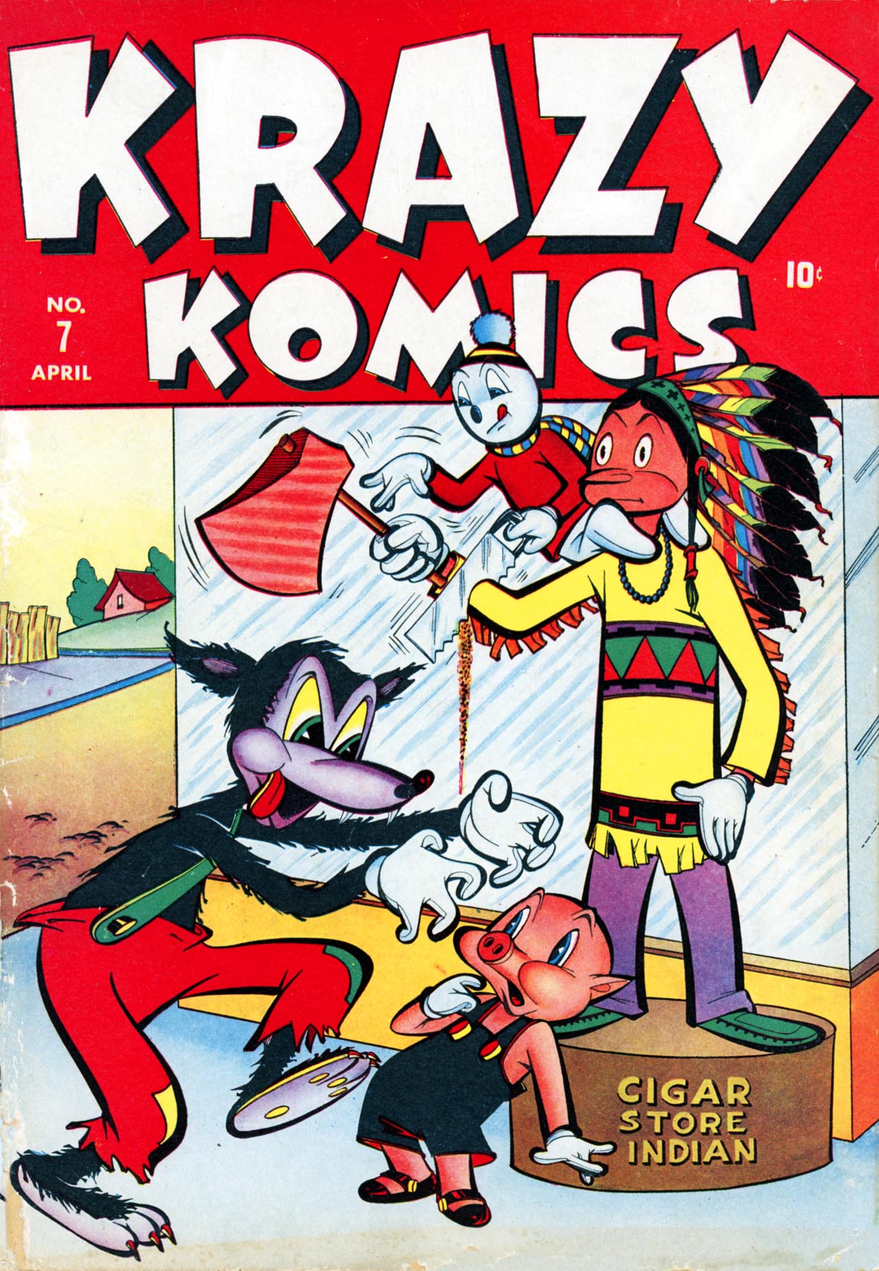 Read online Krazy Komics comic -  Issue #7 - 1
