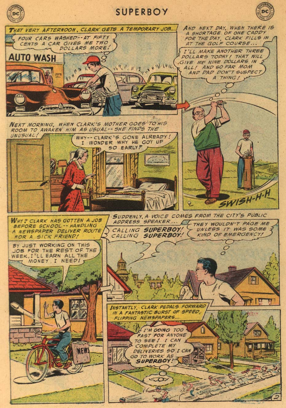 Read online Superboy (1949) comic -  Issue #44 - 12