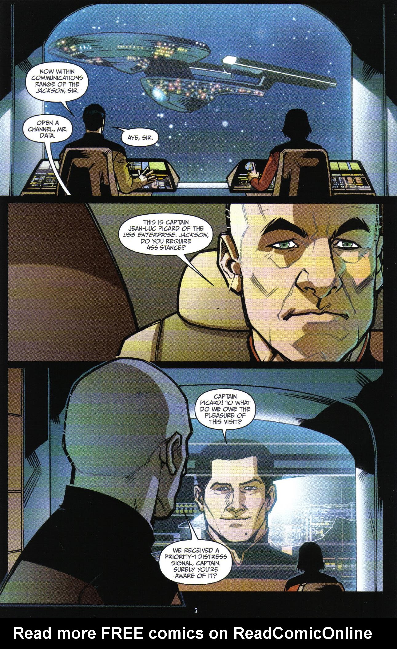 Read online Star Trek: The Next Generation: Intelligence Gathering comic -  Issue #3 - 7
