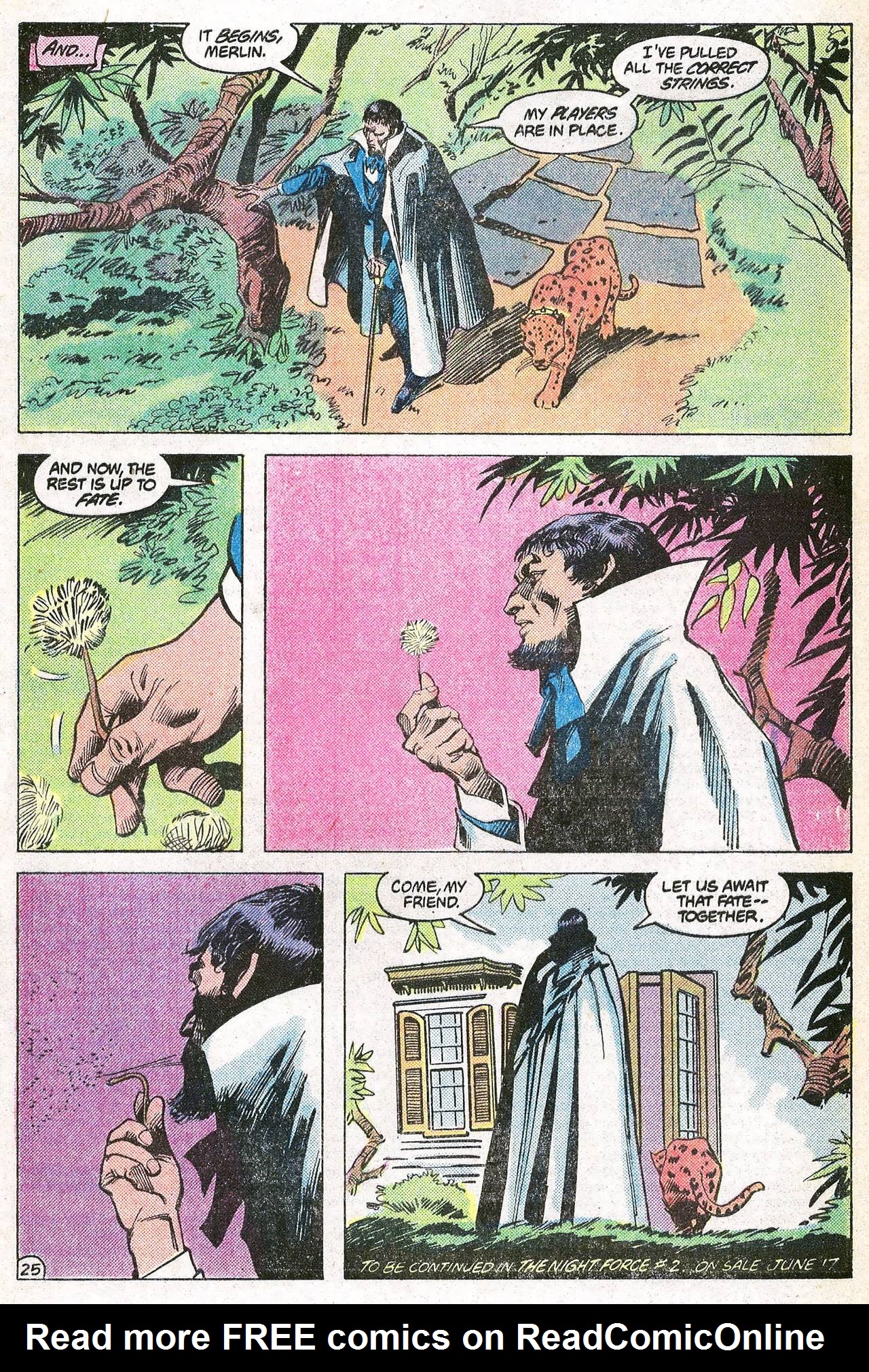 Read online The Night Force comic -  Issue #1 - 33